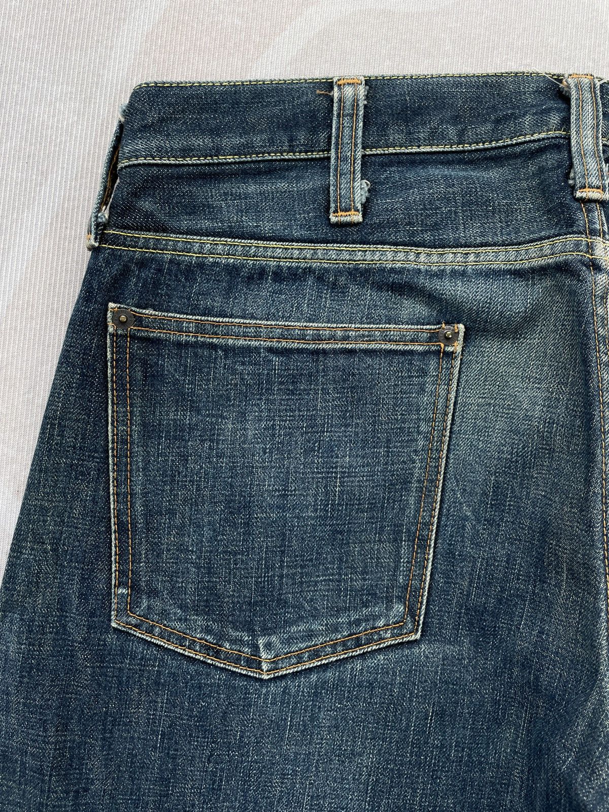 Designer × Japanese Brand × Salvage Crimie Red Selvedge Jeans (P63) Size US 33 - 12 Thumbnail