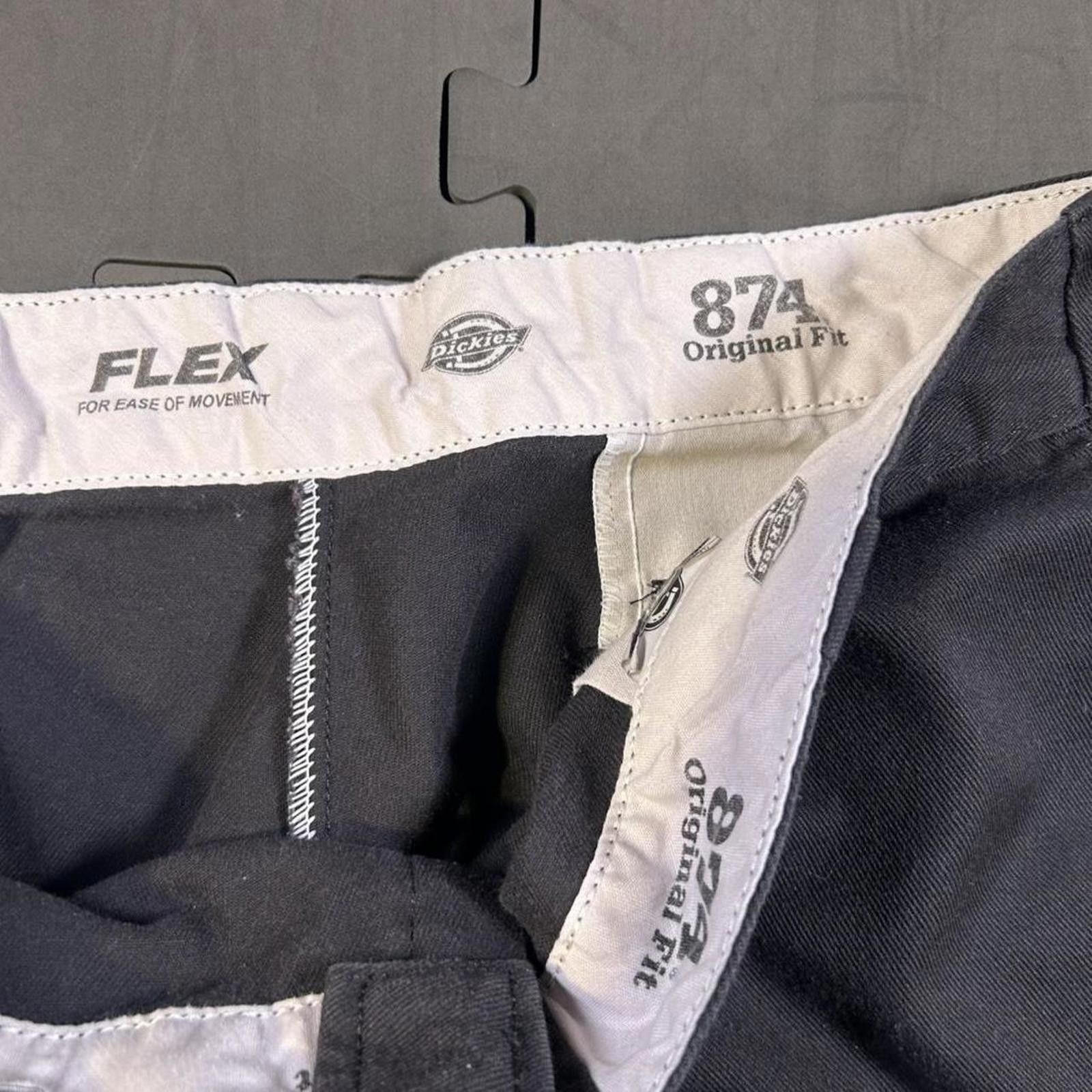 Dickies Dickies Men's Grey and Black Trousers Size US 38 / EU 54 - 4 Thumbnail