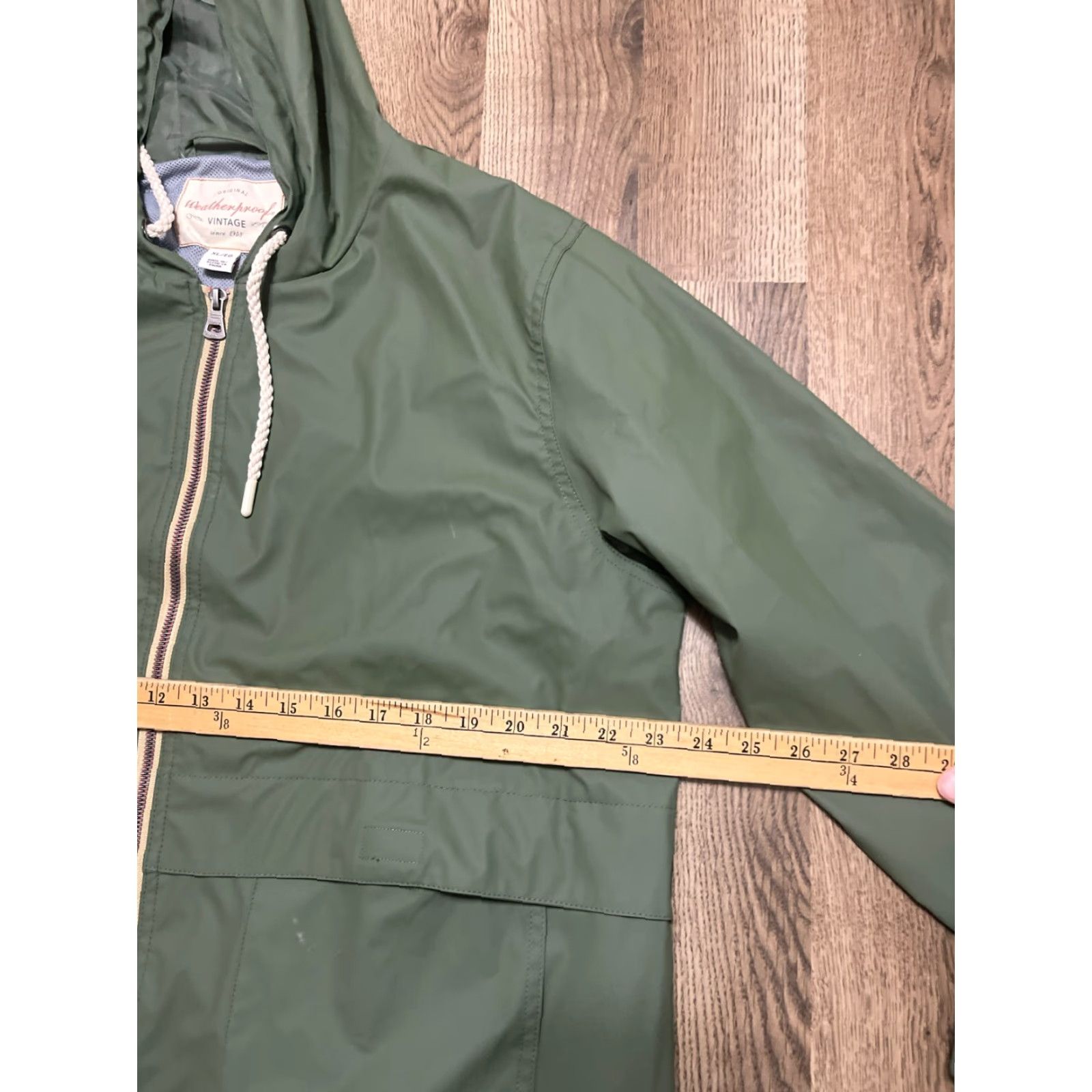 Weatherproof Weatherproof Hoodie Women's XL Green Camouflage Full Zip Windbreaker Vintage Weatherproof Womens XL Green Camouflage Full Zip Hoodie Size XL / US 12-14 / IT 48-50 - 6 Thumbnail