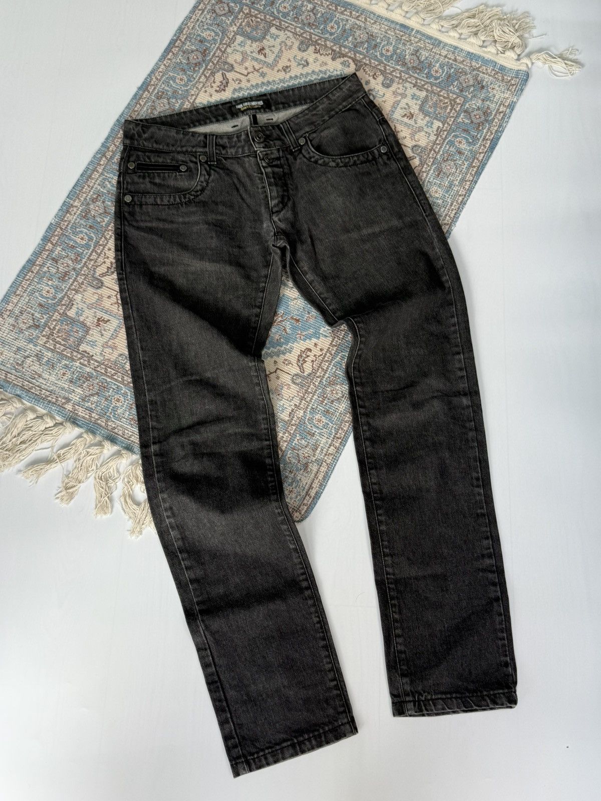 Dirk Bikkembergs Dirk Bikkembergs Sport Couture Biker Jeans Denim Pants Size US 32 / EU 48 - 1 Thumbnail