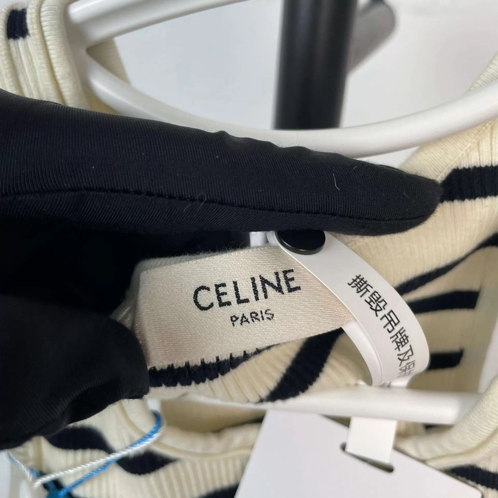 Celine Celine knit vest M color blocked Size M / US 6-8 / IT 42-44 - 6 Thumbnail