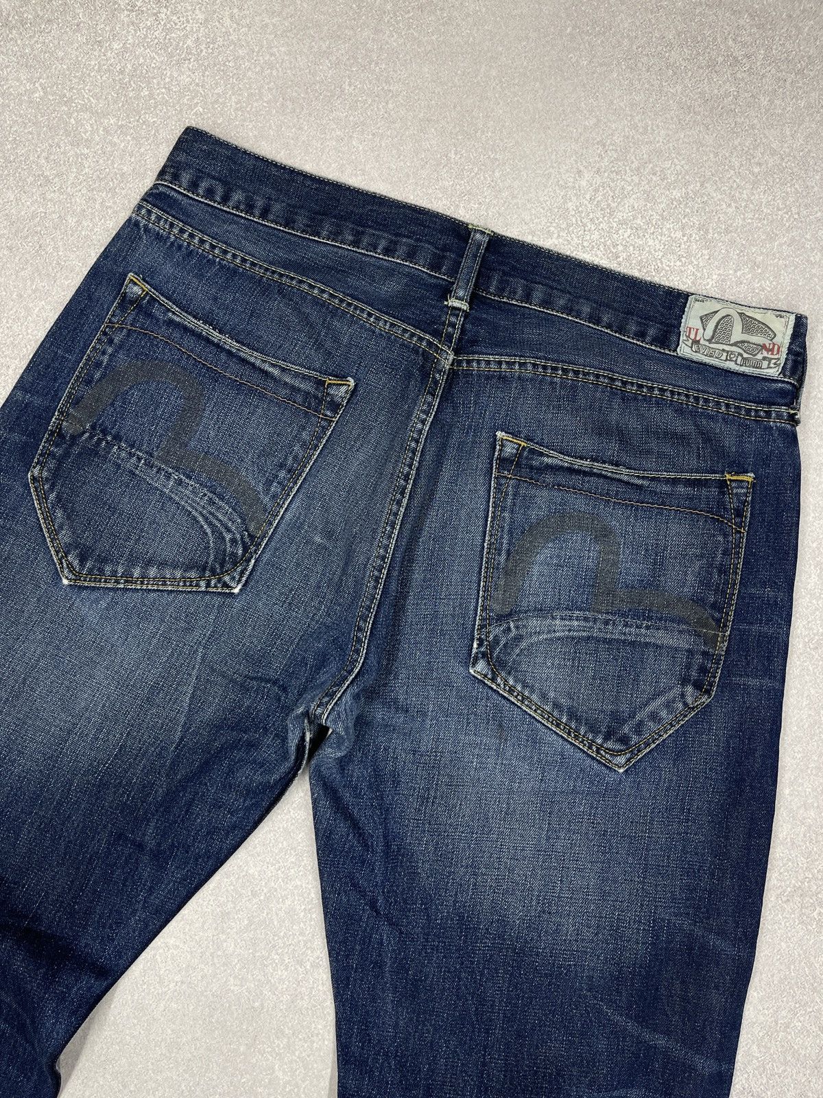 Evisu Vintage Evisu x Puma Denim Jeans Blue Collaboration Japanese Size US 36 / EU 52 - 3 Thumbnail