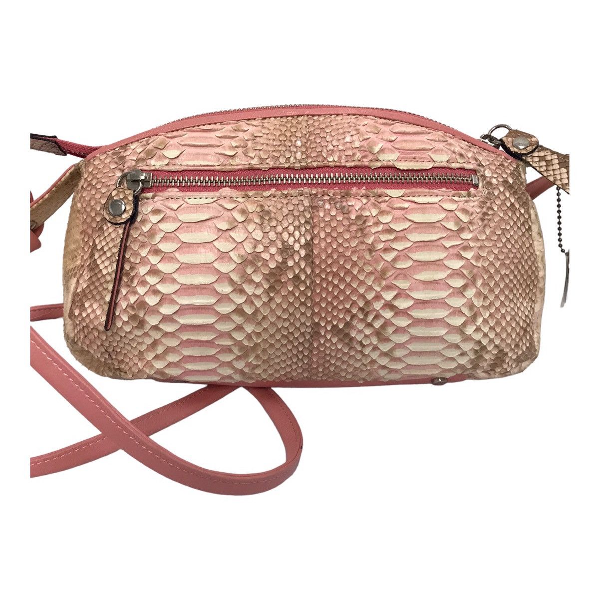 Hysteric Glamour × If Six Was Nine × Japanese Brand Pink Snakeskin Exotic Leather Sling Bag Size ONE SIZE - 1 Thumbnail