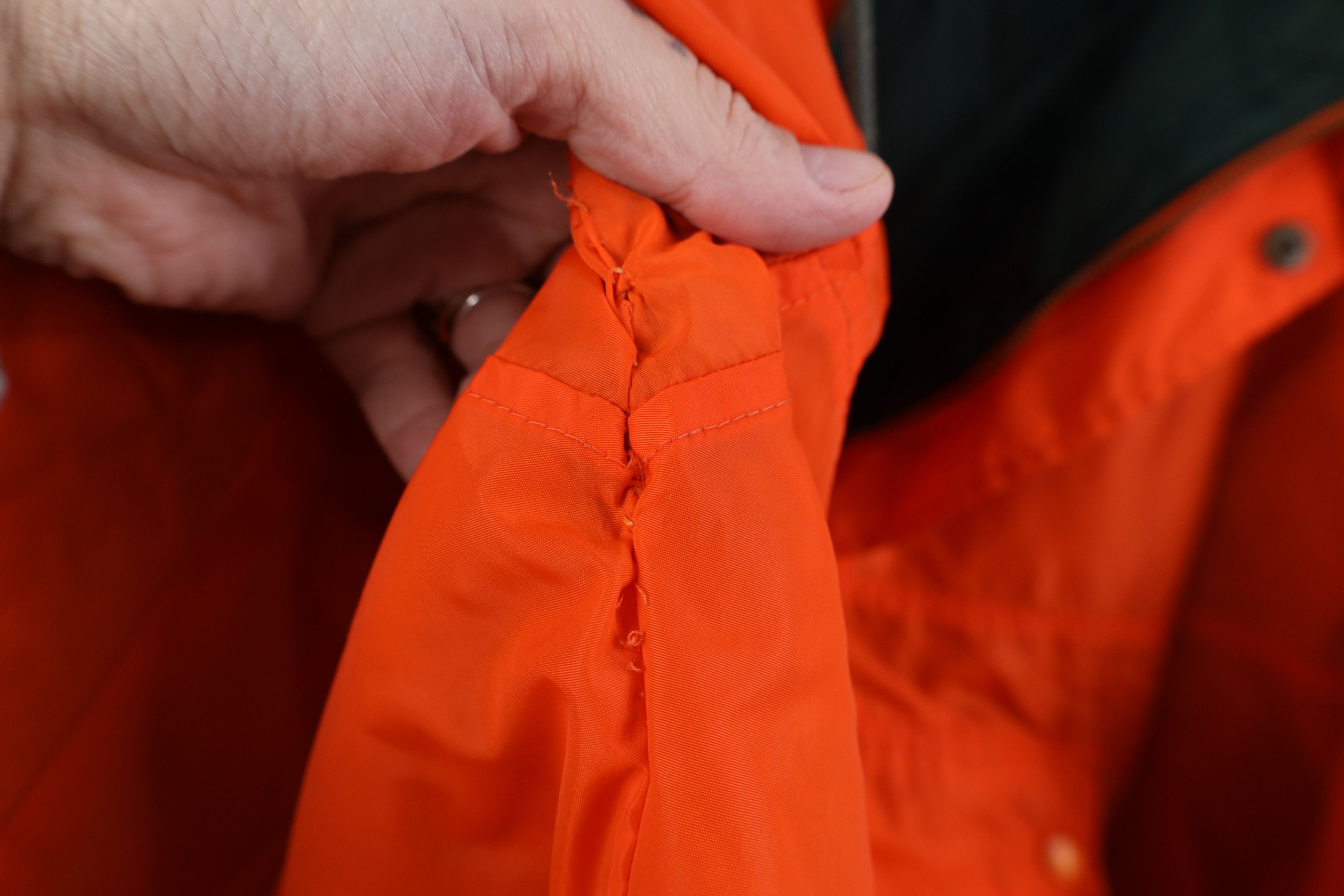Gap Vintage 90s Gap Hooded Anorak Windbreaker Jacket Orange Size US XL / EU 56 / 4 - 8 Thumbnail