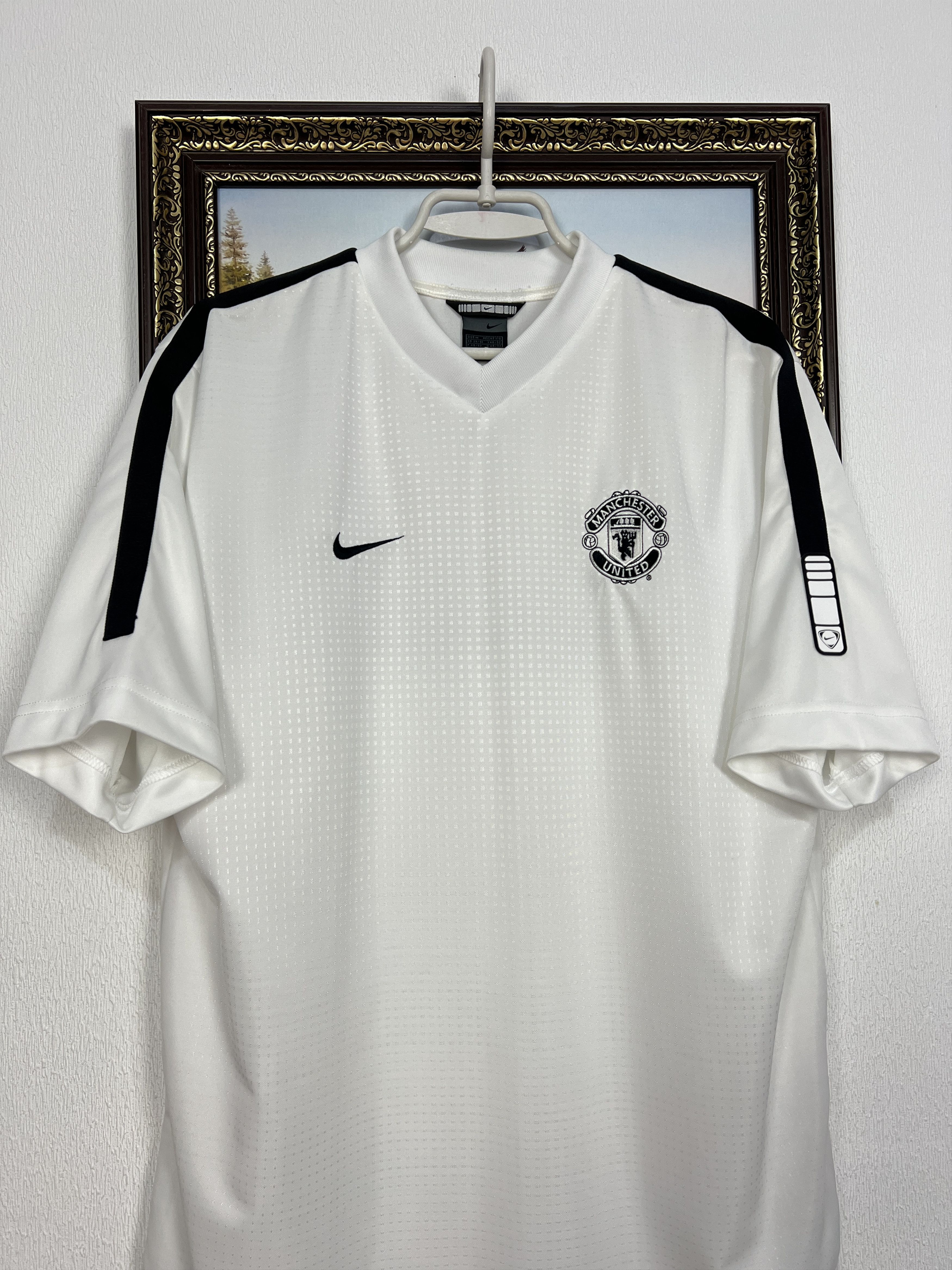 Nike Vintage Manchester United Train Shirt Soccer Jersey Trikot Size US M / EU 48-50 / 2 - 2 Thumbnail