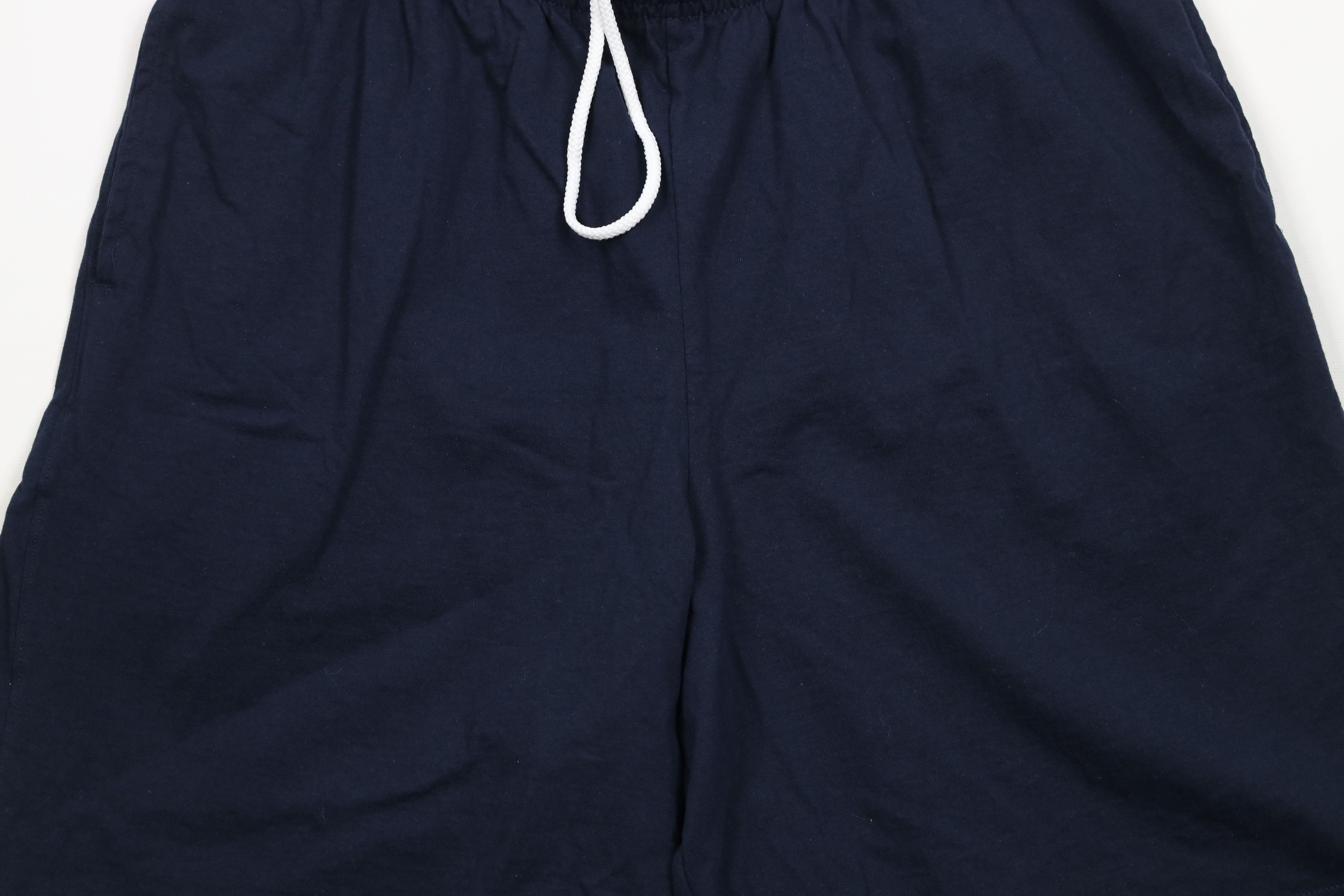 Champion × Vintage Vintage Champion Classic Logo Above Knee Shorts Blue Cotton Size US 34 / EU 50 - 3 Thumbnail