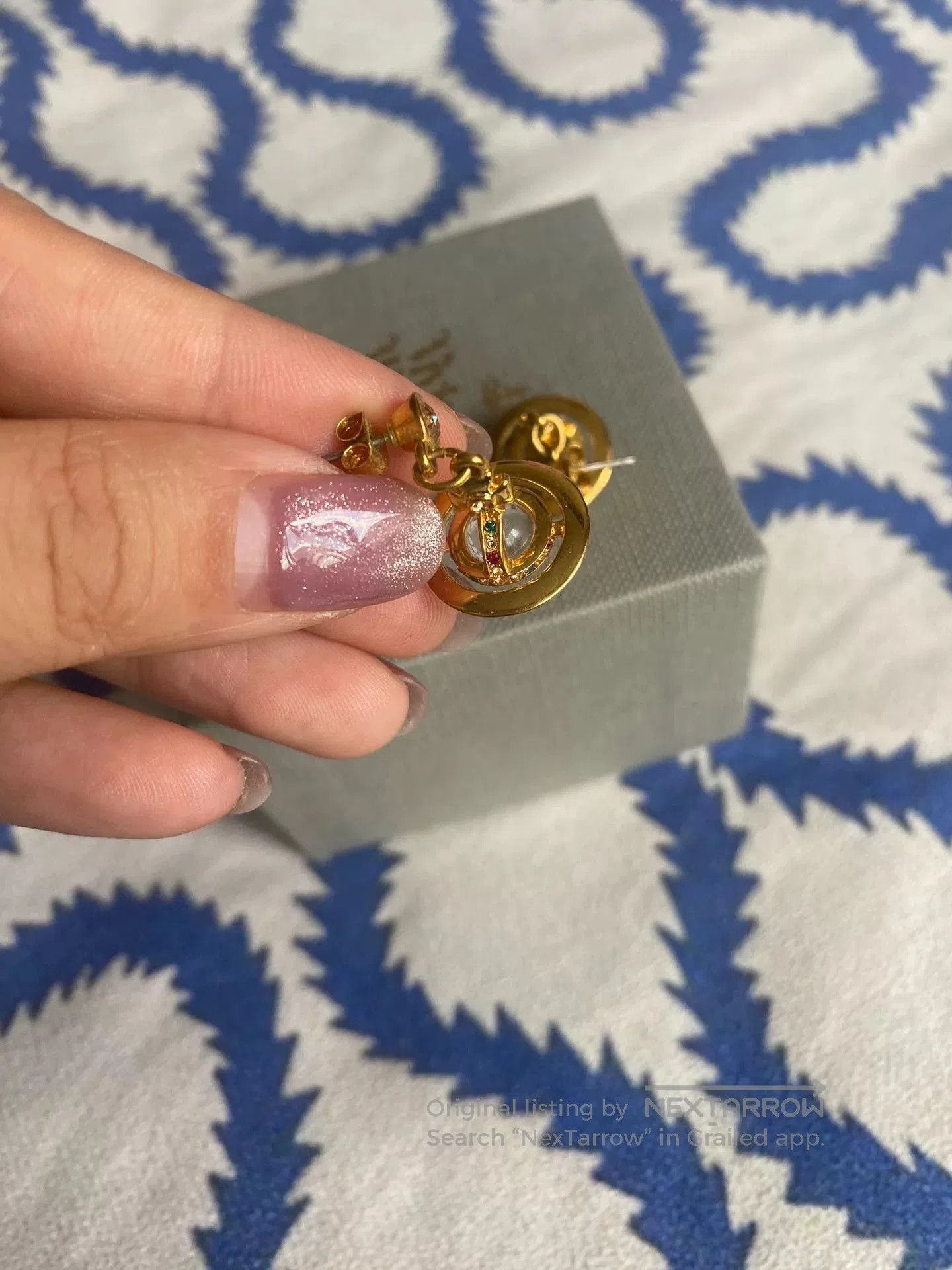 Vivienne Westwood vivienne westwood gold orb earrings. Size ONE SIZE - 3 Thumbnail