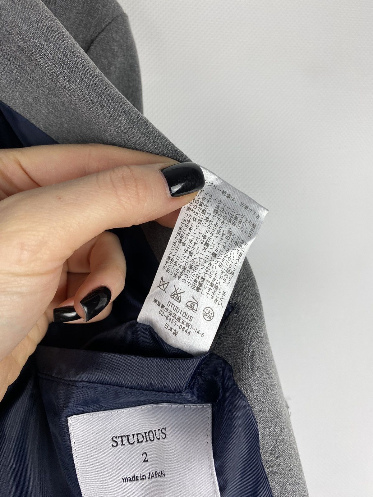 Japanese Brand × STUDIOUS Studious Japan men’s Coat jacket size 2 Size US S / EU 44-46 / 1 - 20 Thumbnail