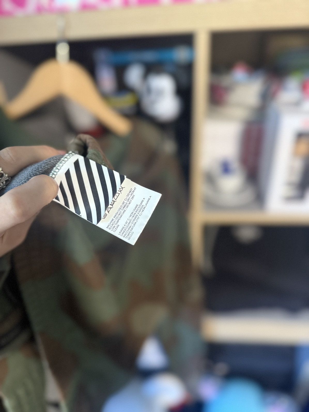 Off-White Off White Camo “Impression” Zip-Up Hoodie Size US L / EU 52-54 / 3 - 6 Thumbnail