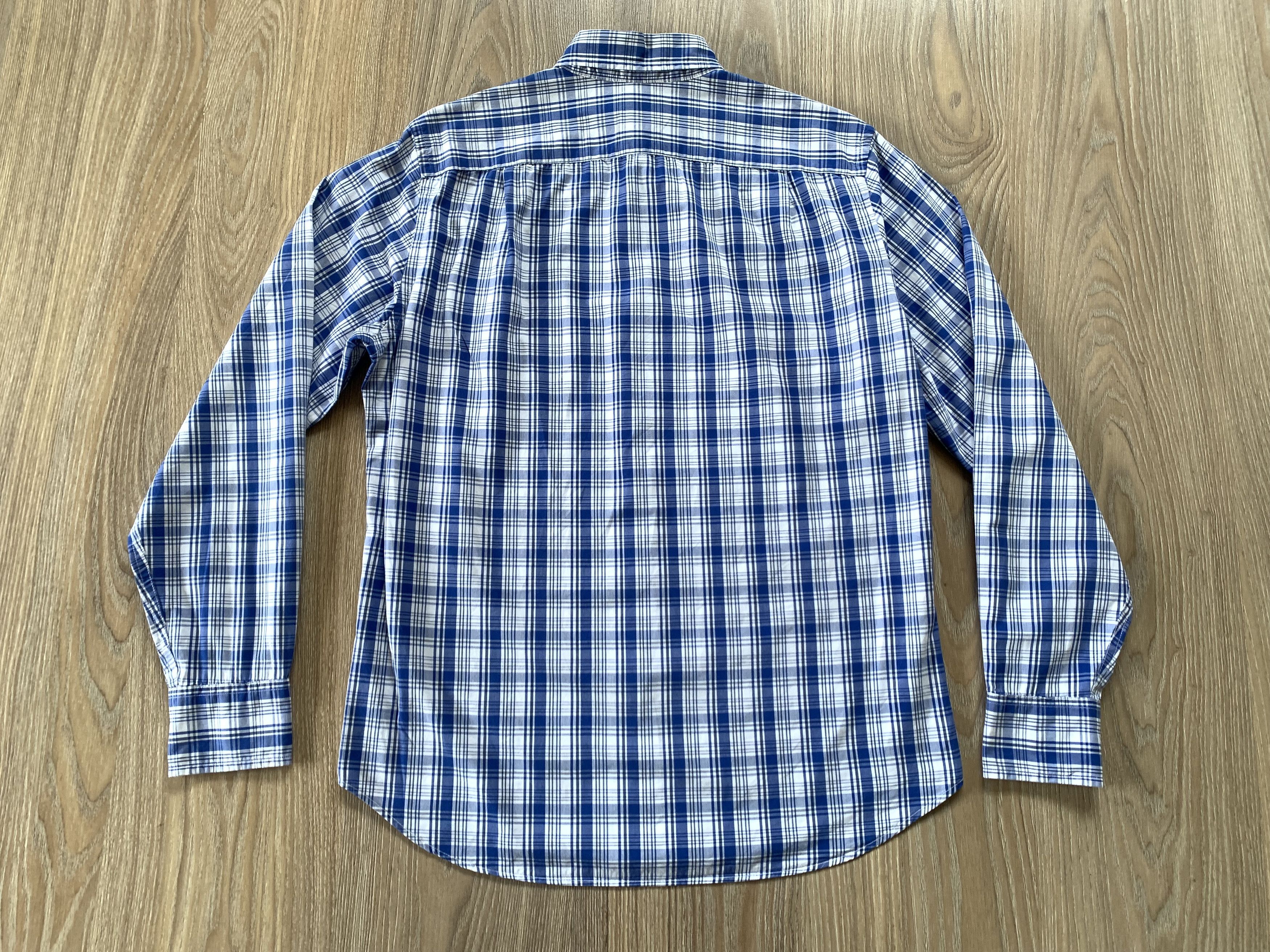 J.Crew Mens J Crew Tailored Fit Plaid Long Sleeve Shirt Size US S / EU 44-46 / 1 - 3 Thumbnail