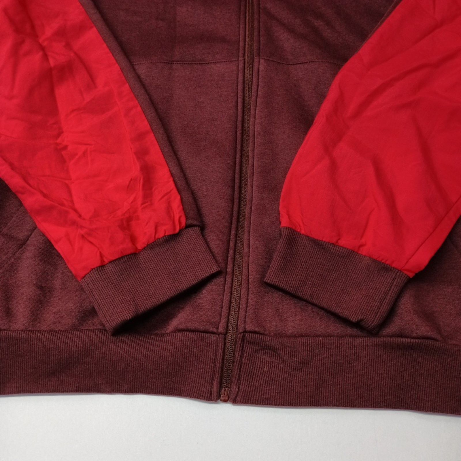 Adidas Adidas Sport Full Zip Hoodie Jacket Men's Size 4XL Ruby Red Size US XXL / EU 58 / 5 - 3 Thumbnail