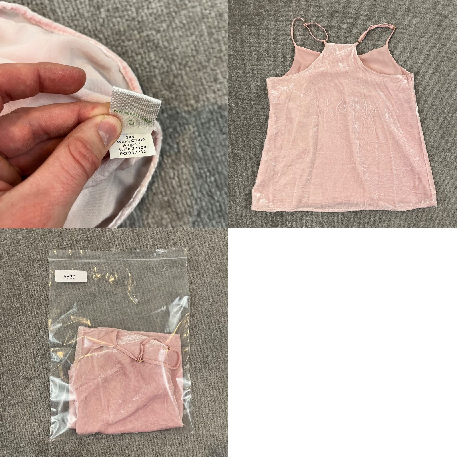 Lilly Pulitzer Lilly Pulitzer Top Womens XS Pink Dusk Velvet Silk Viscose Lounge Lingerie Shirt Size XS / US 0-2 / IT 36-38 - 8 Thumbnail