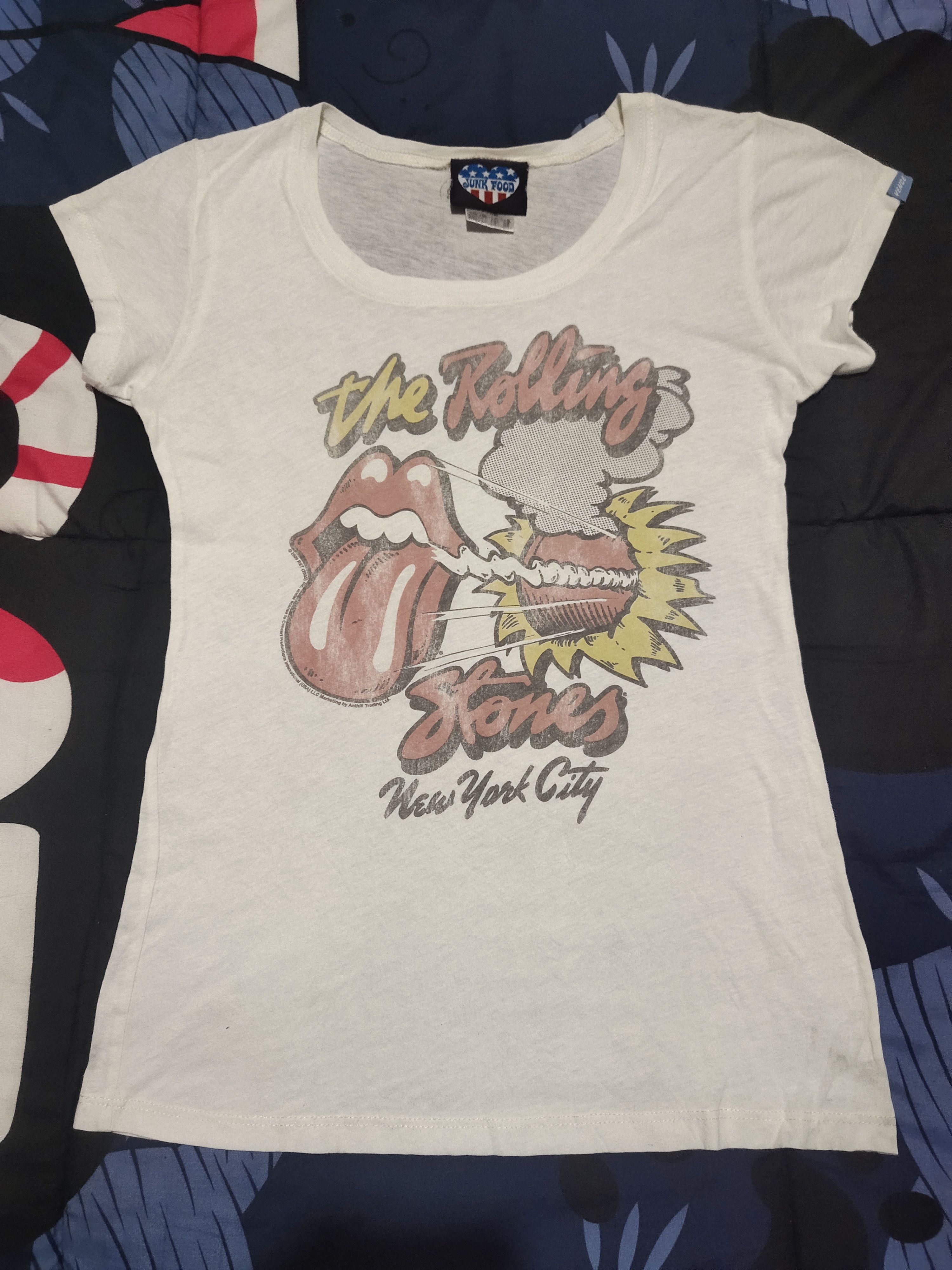 The rolling stones y2k tshirt by junk food