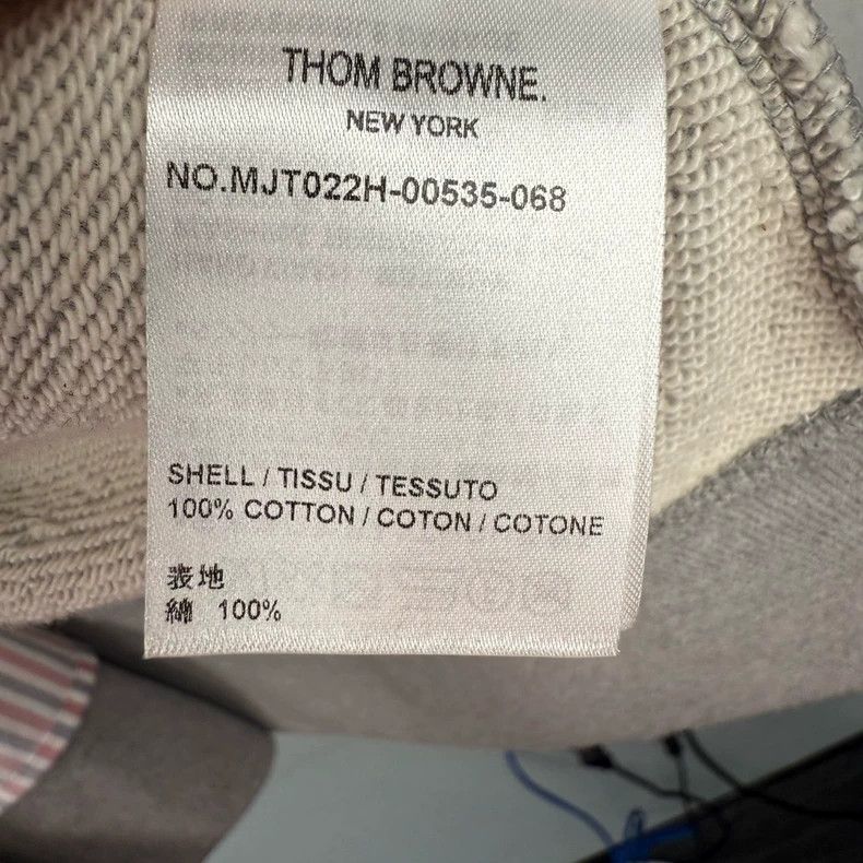 Other Thom Browne size3 Gray four stripe zipper jacket Size US L / EU 52-54 / 3 - 5 Thumbnail