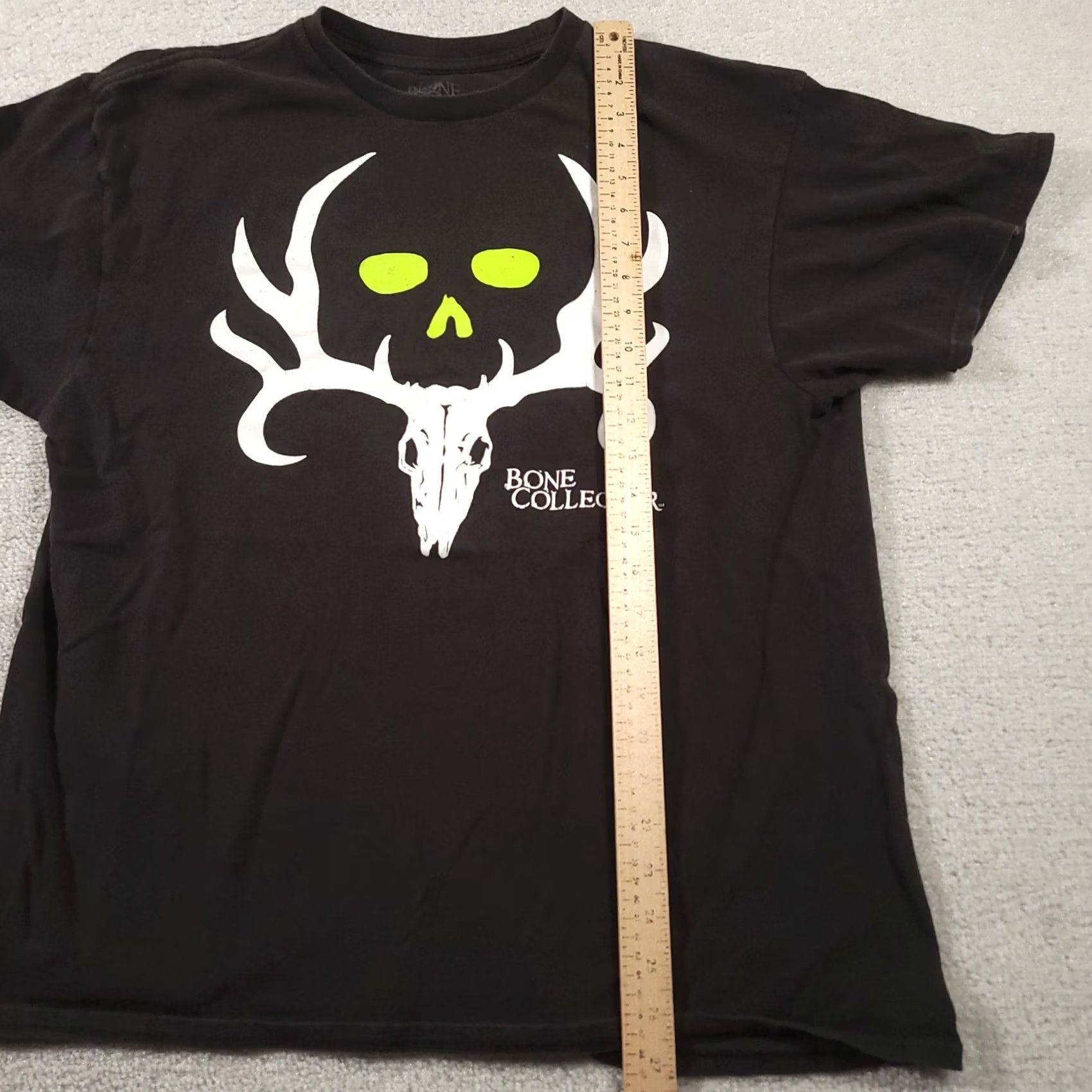 Bones Bone Collector Mens XL Black Short Sleeve Shirt Size US XL / EU 56 / 4 - 5 Thumbnail