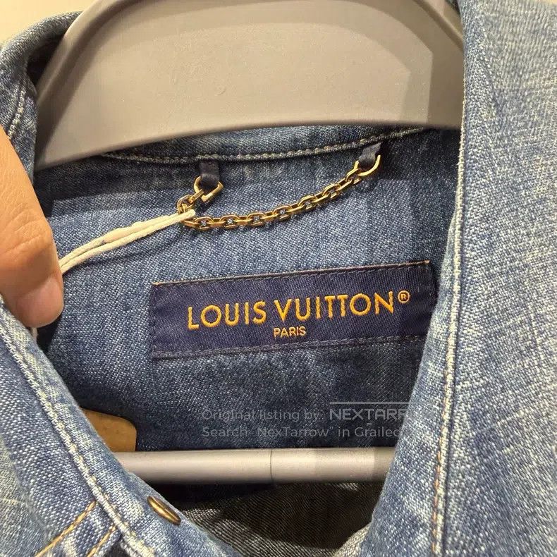 Louis Vuitton Louis Vuitton 24 FW Studded Alphabet Single Breasted Denim Size US XS / EU 42 / 0 - 3 Thumbnail