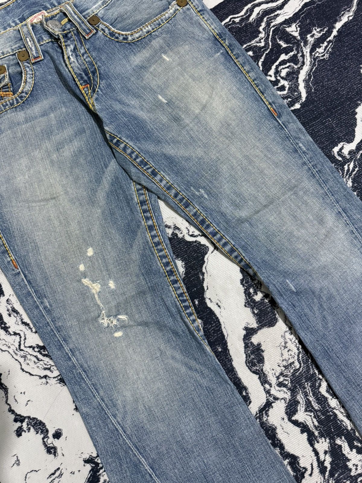 True Religion True religion world tour section rainbow joey jeans Size US 30 / EU 46 - 9 Thumbnail