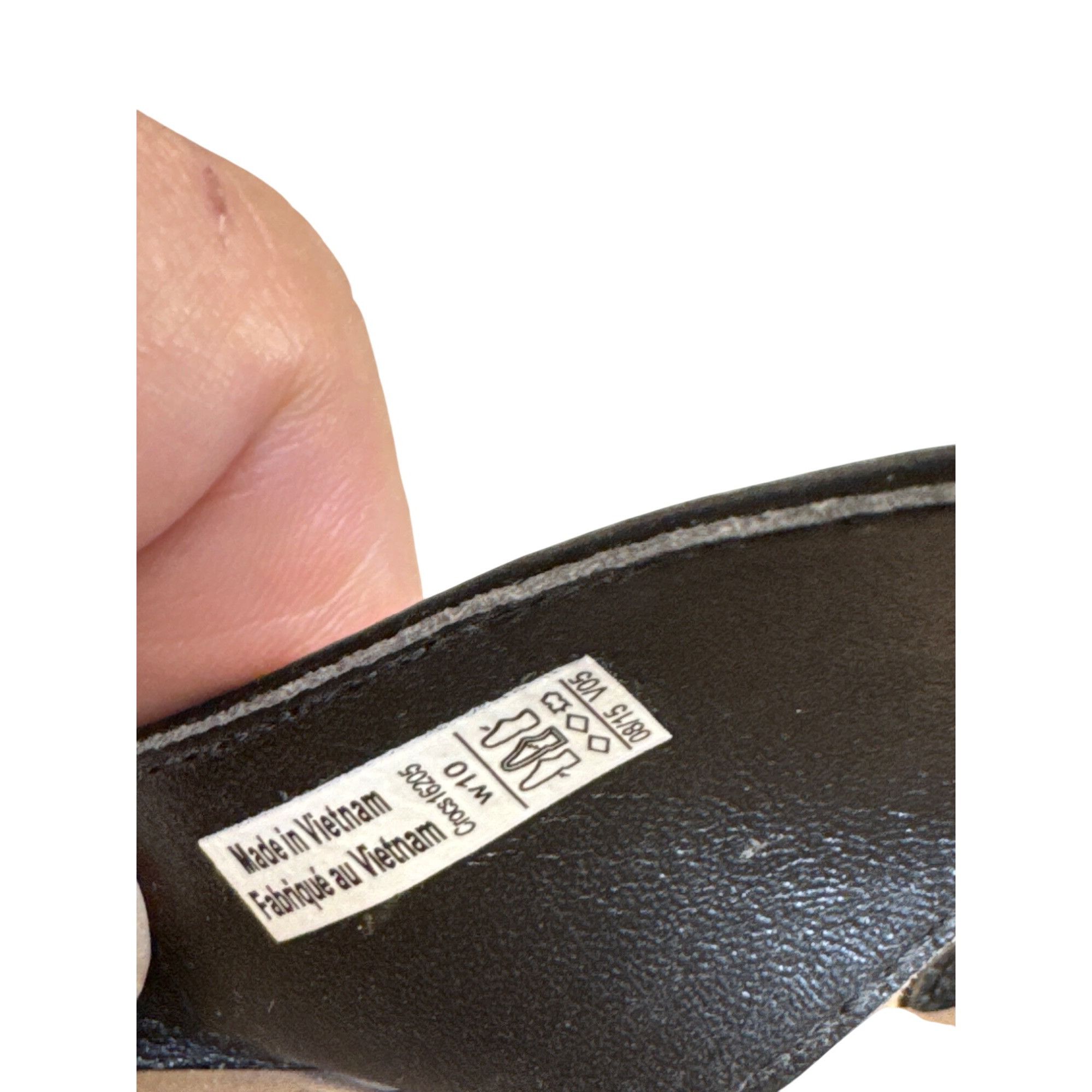 Crocs Crocs Womens Black Cork Wedge Sandals Size 10W SKU8135 Size US 10 / IT 40 - 10 Thumbnail