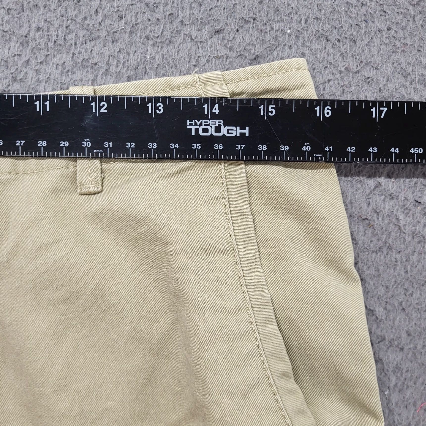 Vintage J. Ferrar Shorts Men's 30 Khaki Chino Denim 100% Cotton Pockets Button Size US 30 / EU 46 - 7 Thumbnail