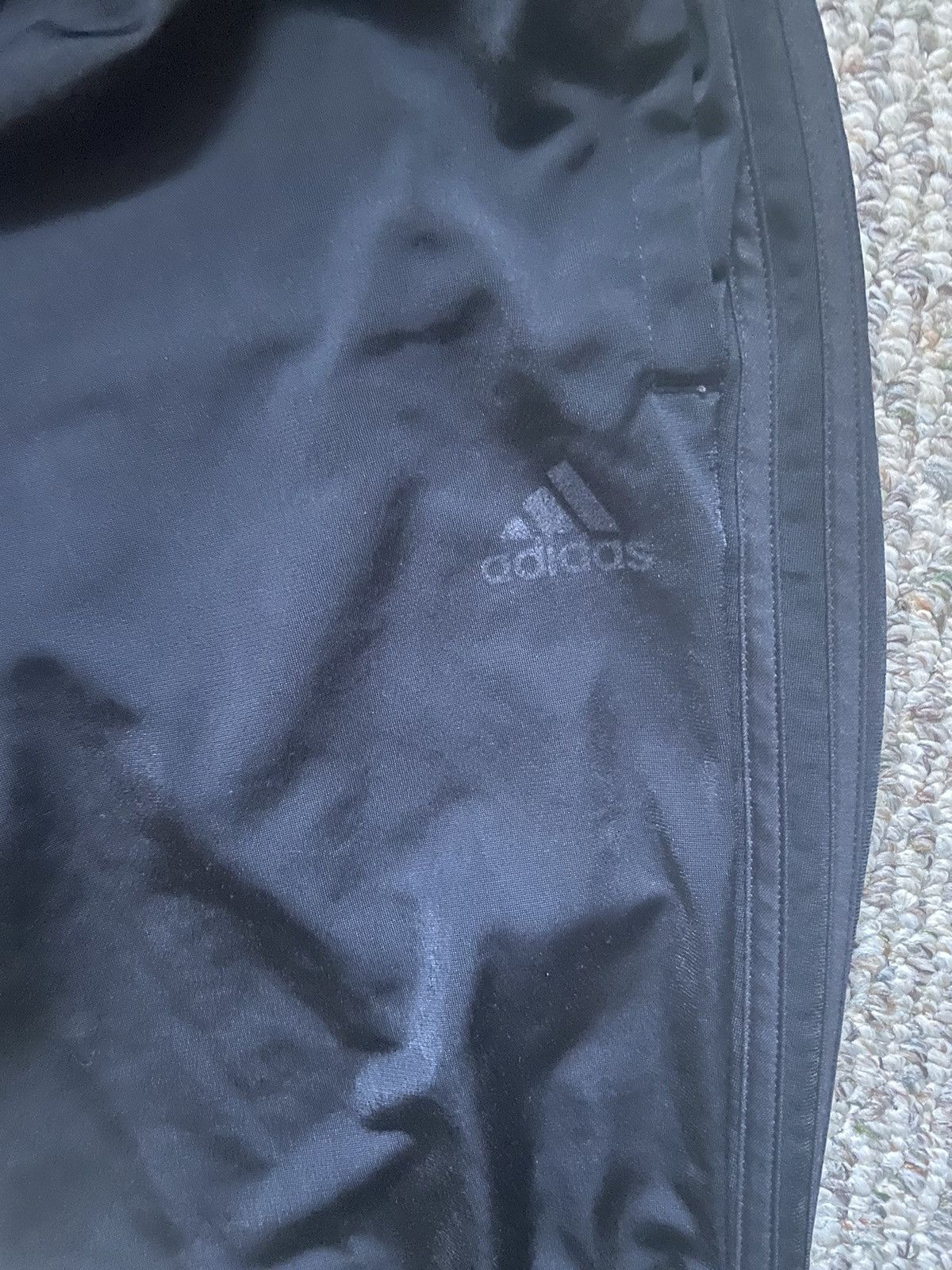 Adidas × Vintage Adidas Sweatpants Tripple Black Size US 29 - 3 Thumbnail