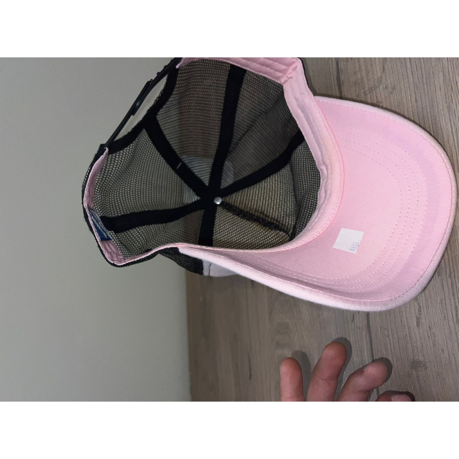 Vintage Y2K Von Sexy Pink Black Trucker Hat Designer Spoof 2000s OS Size ONE SIZE - 9 Thumbnail