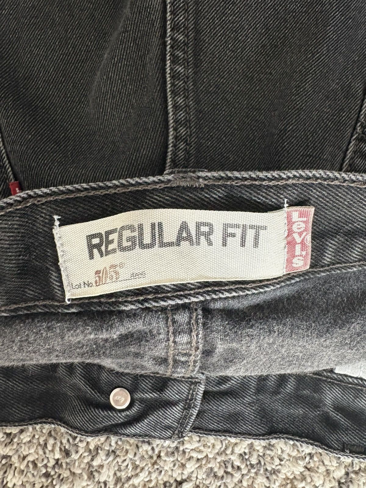 Levi's Vintage Clothing Vintage black Levi’s 505 Size US 36 / EU 52 - 4 Thumbnail