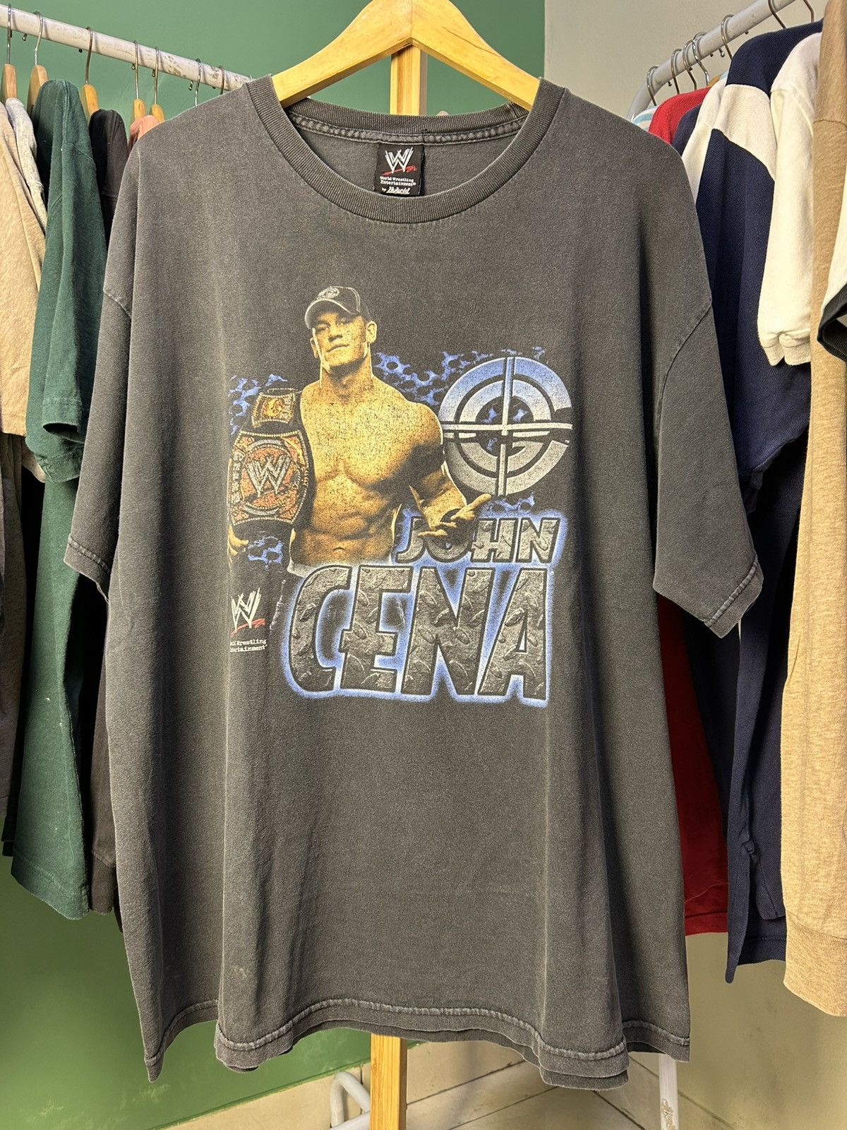 WWE Vintage WWE John Cena 2007 WWE Championship Size US XL / EU 56 / 4 - 1 Thumbnail