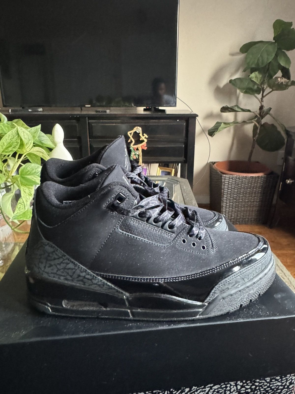 Jordan Brand Jordan Black Cat 3 Size 9 Size US 9 / EU 42 - 2 Thumbnail