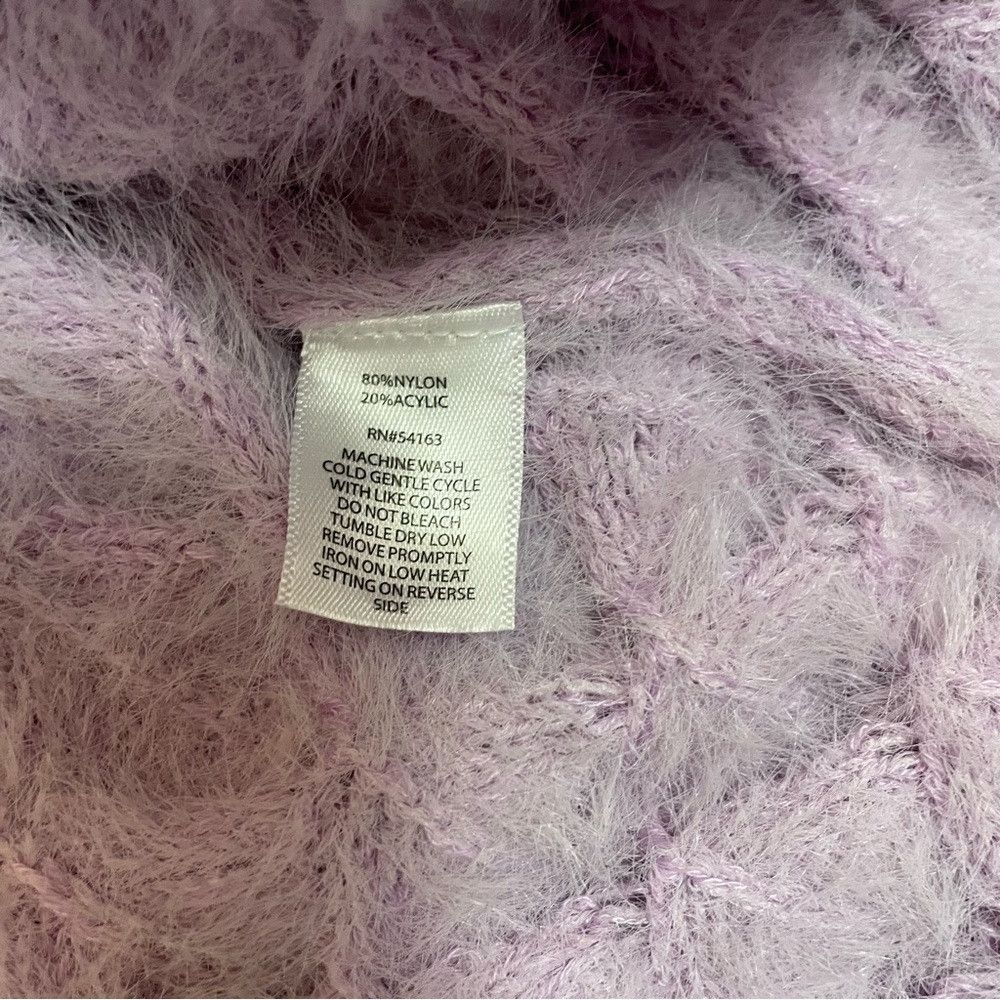 Andrew Marc Marc New York Andrew Marc V-Neck Long Sleeve Lilac Sweater Size XL / US 12-14 / IT 48-50 - 7 Thumbnail