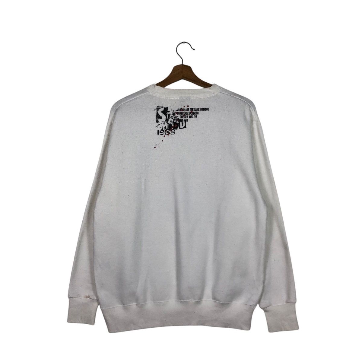 Japanese Brand 📌Vintage Sweatshirt Streetwear Breaks Big Logo Size US M / EU 48-50 / 2 - 9 Thumbnail