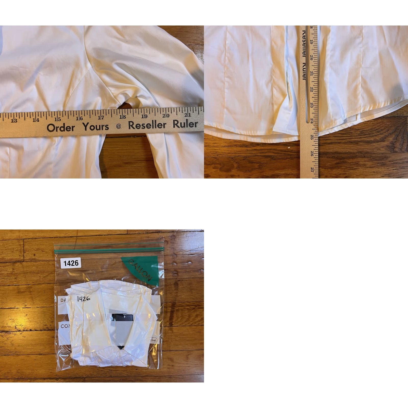 Gant Gant Satin Shirt Women’s 10 White Hidden Button Shirt Button-Up 10 White GANT Women Regular Size Type Regular Size L / US 10 / IT 46 - 9 Thumbnail
