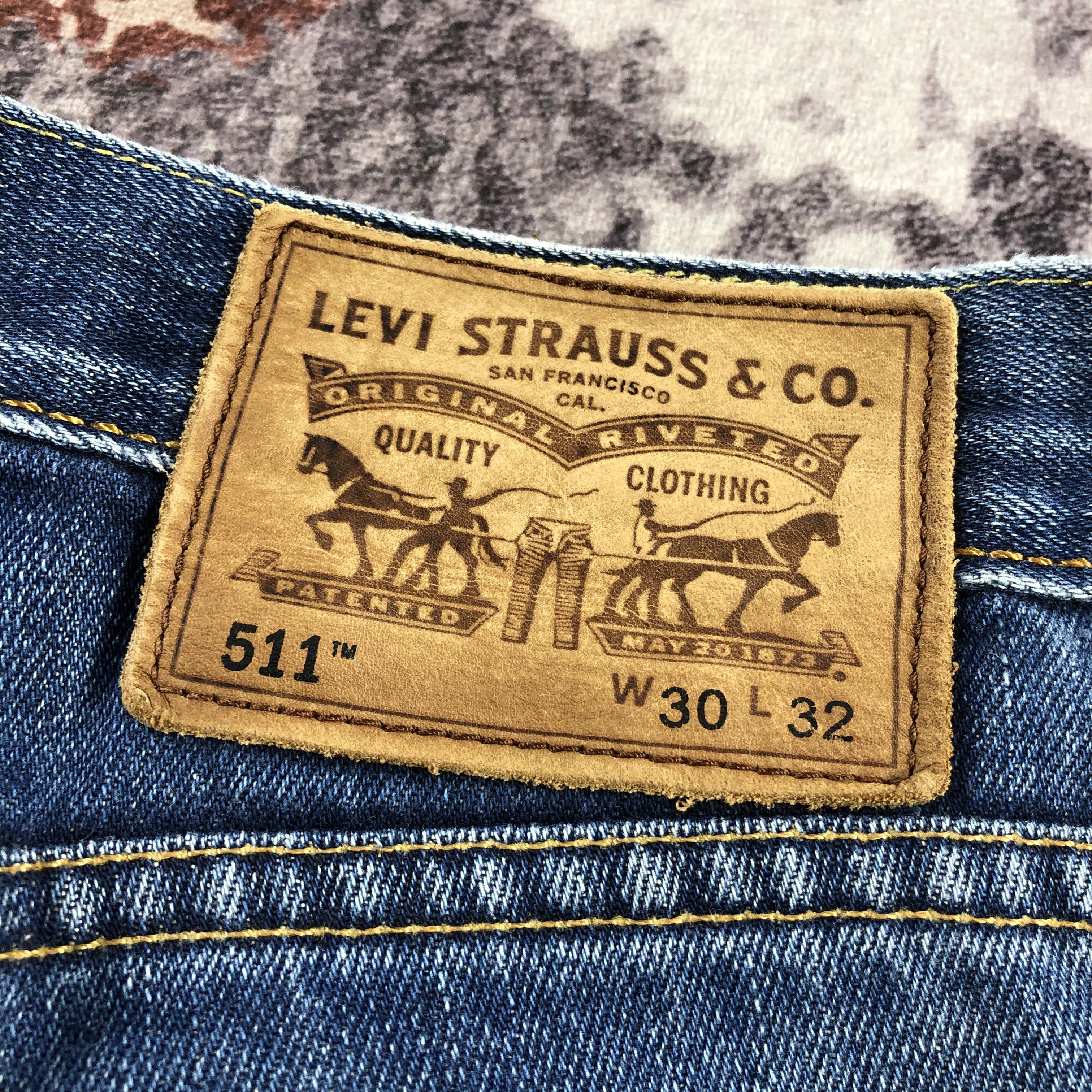 Levi's × Vintage Vintage Blue Wash Levis 511 Jeans-JM2702 Size US 33 - 7 Thumbnail