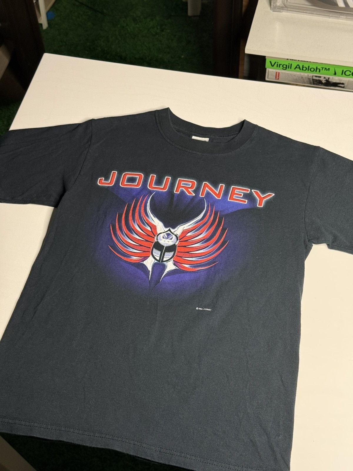 Vintage VINTAGE 2002 Jouney Tour Tee “Black” [M] PREOWNED Size US M / EU 48-50 / 2 - 1 Thumbnail
