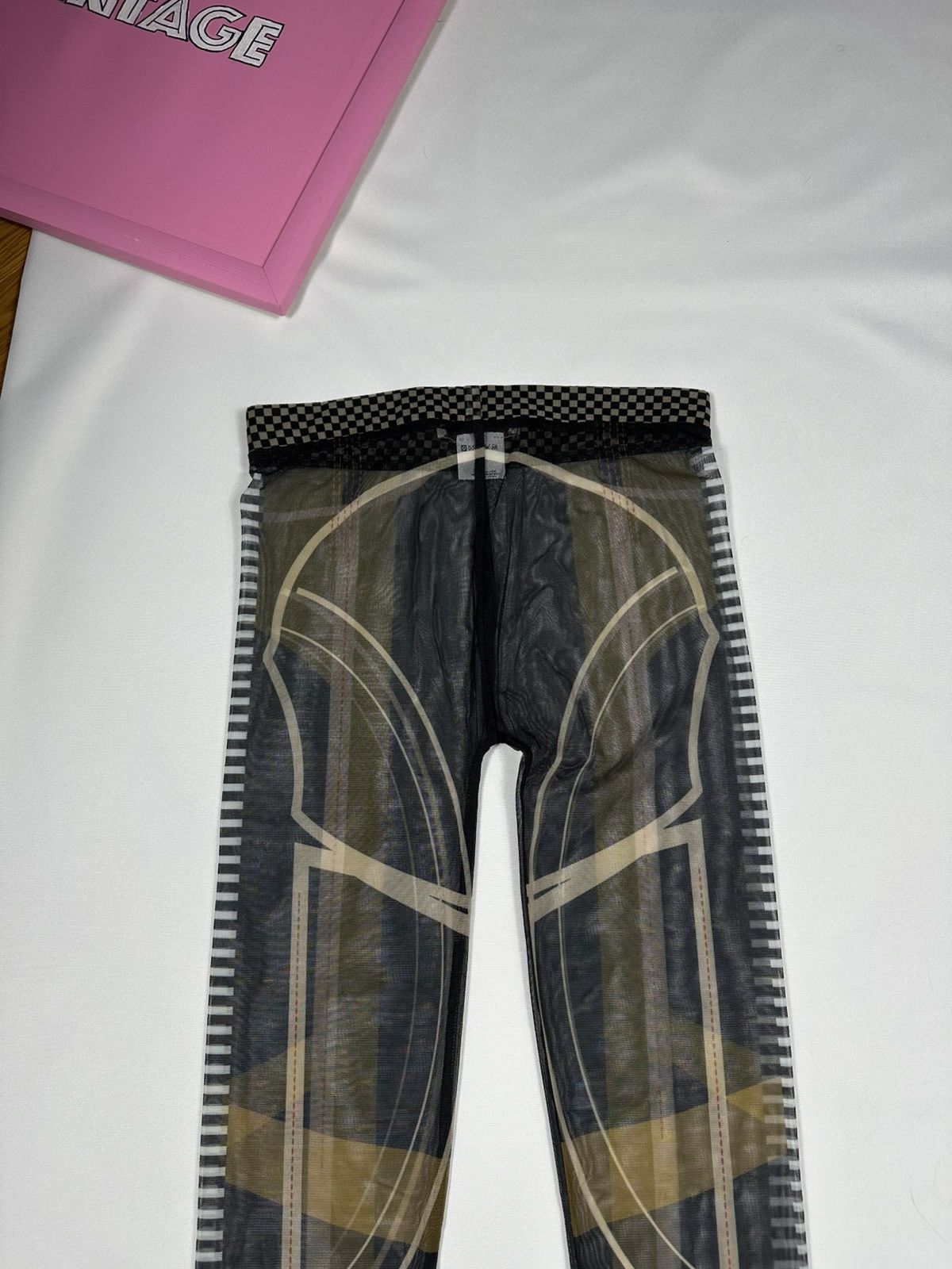 Other Ro’Skinwear Woman Leggings Slim Tatoo Mesh Printed Size 26" / US 2 / IT 38 - 12 Thumbnail