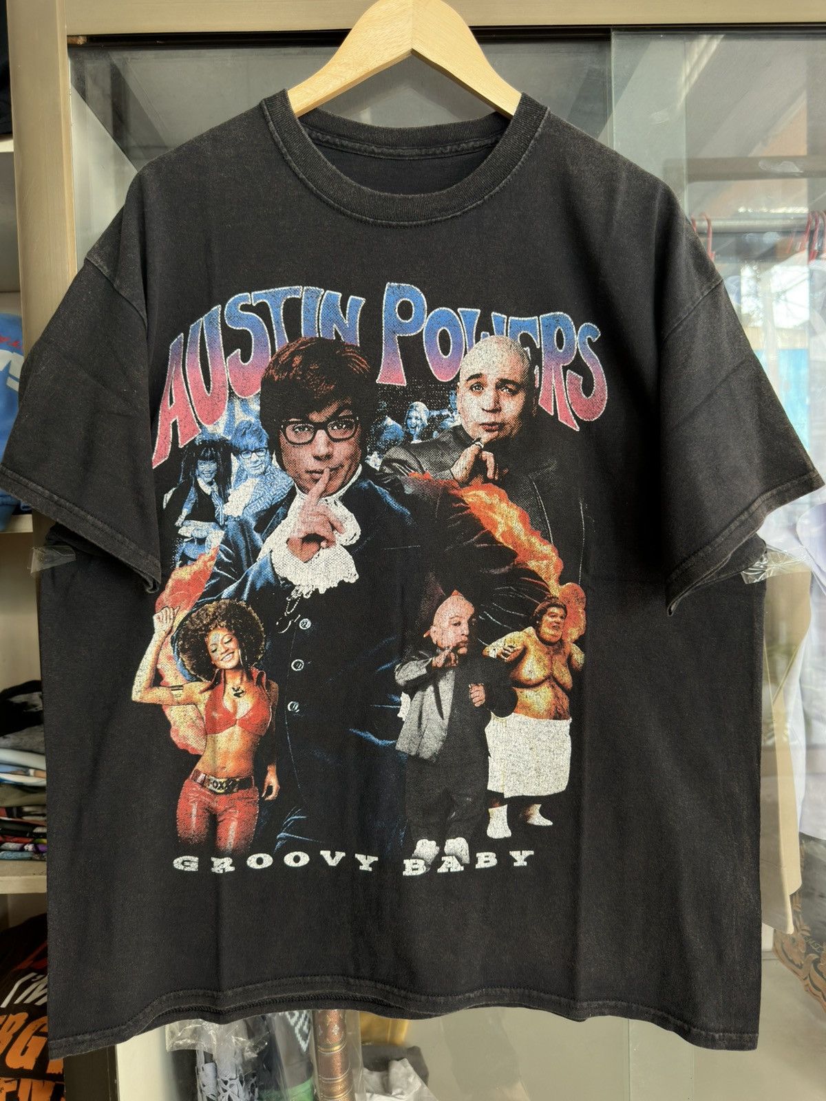 GOAT Crew Goat Crew Austin Powers Groovy Baby Movie Tee Size US XL / EU 56 / 4 - 1 Thumbnail