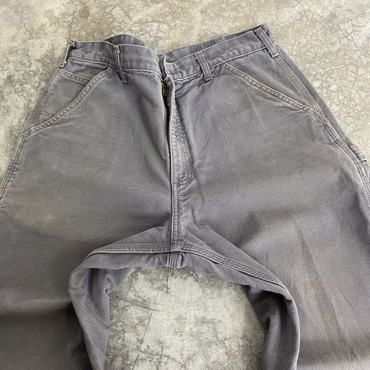 Carhartt Vintage Carhartt Blanket Lined Gravel Grey Carpenter Pants Size US 34 / EU 50 - 12 Thumbnail