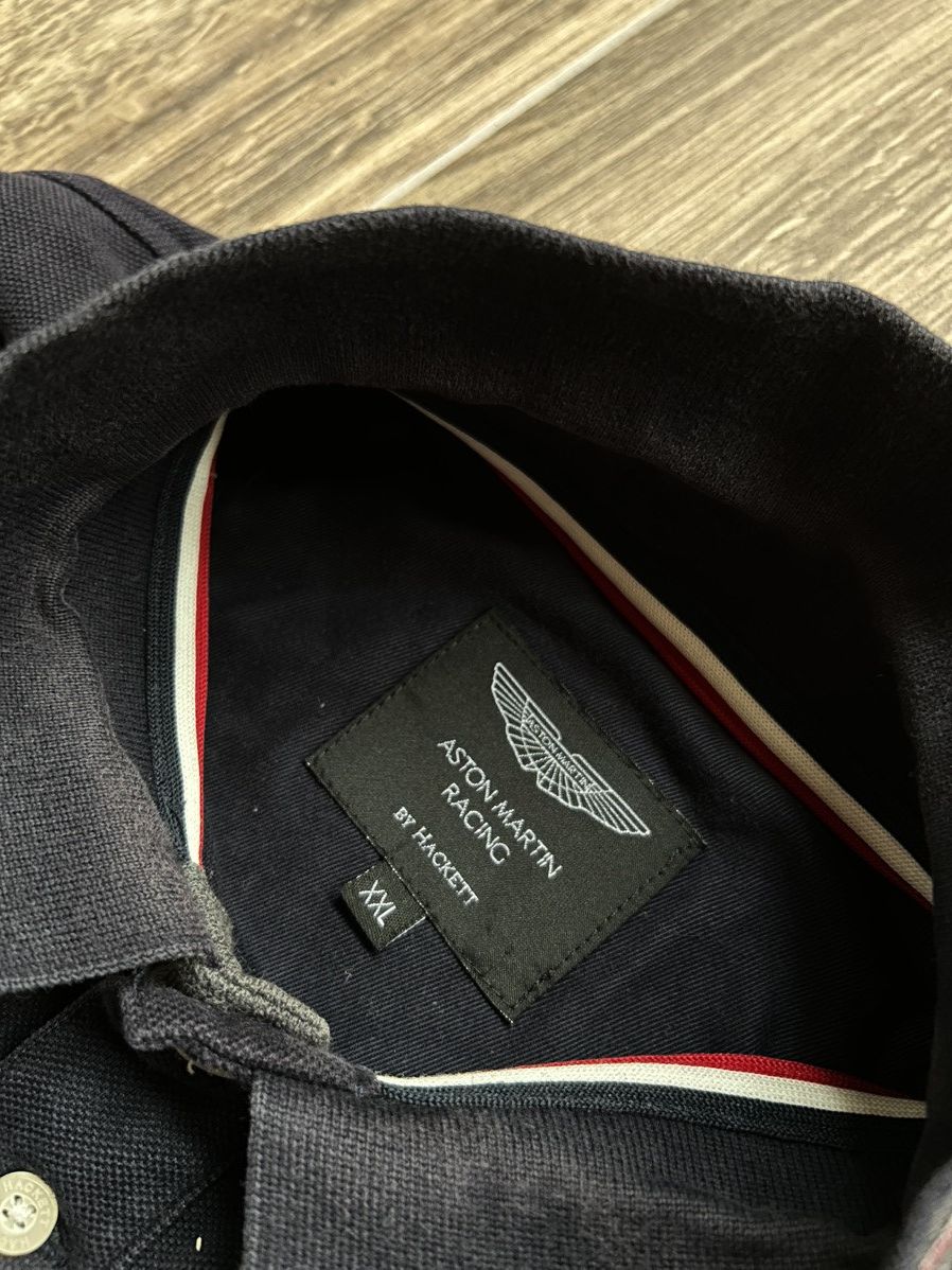 Hackett Vintage Hackett Aston Martin big logo long-sleeve shirt Size US XL / EU 56 / 4 - 5 Thumbnail