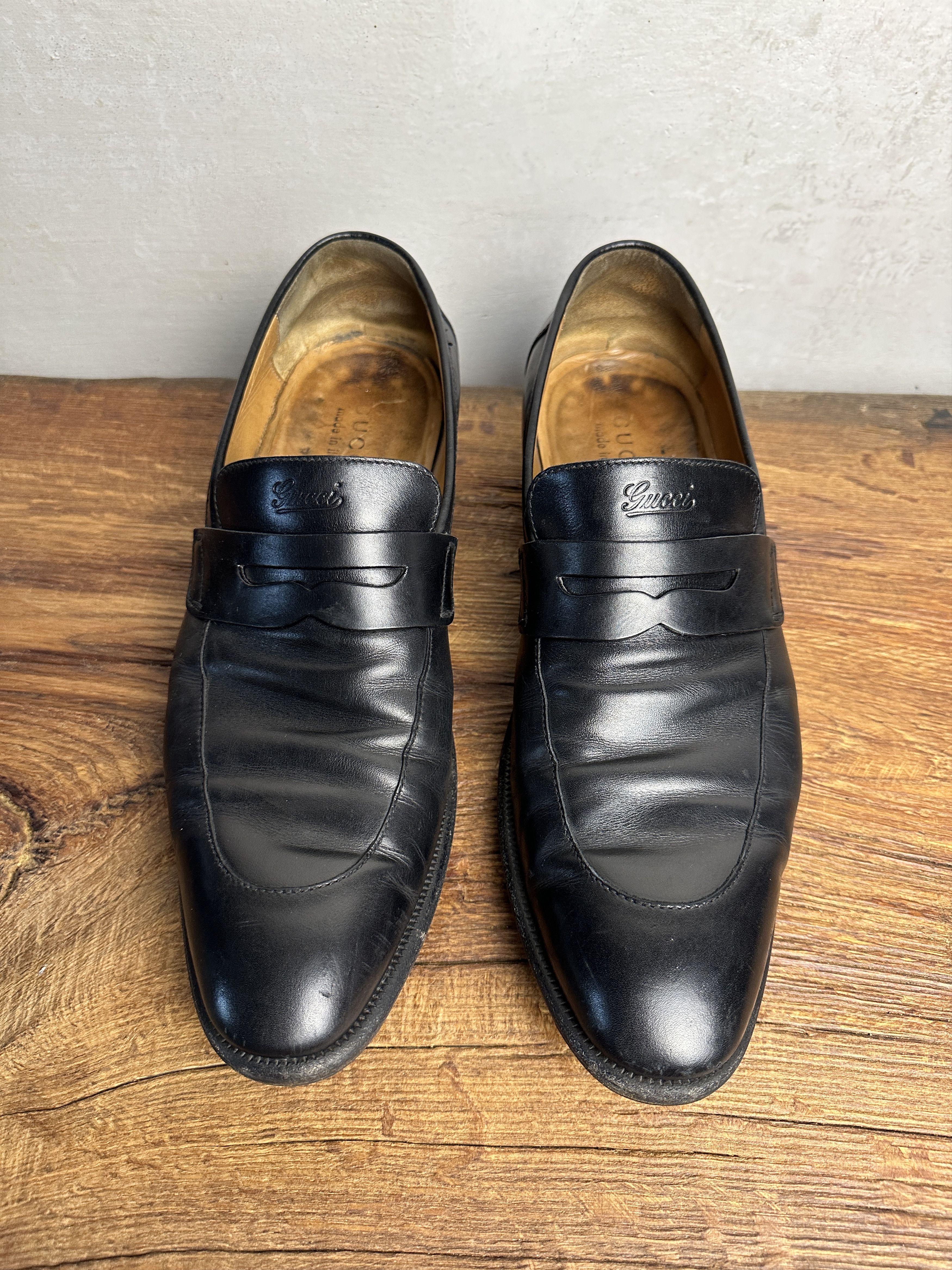 Gucci Casual Leather Gucci Cap Toe Shoes Size US 10 / EU 43 - 7 Thumbnail