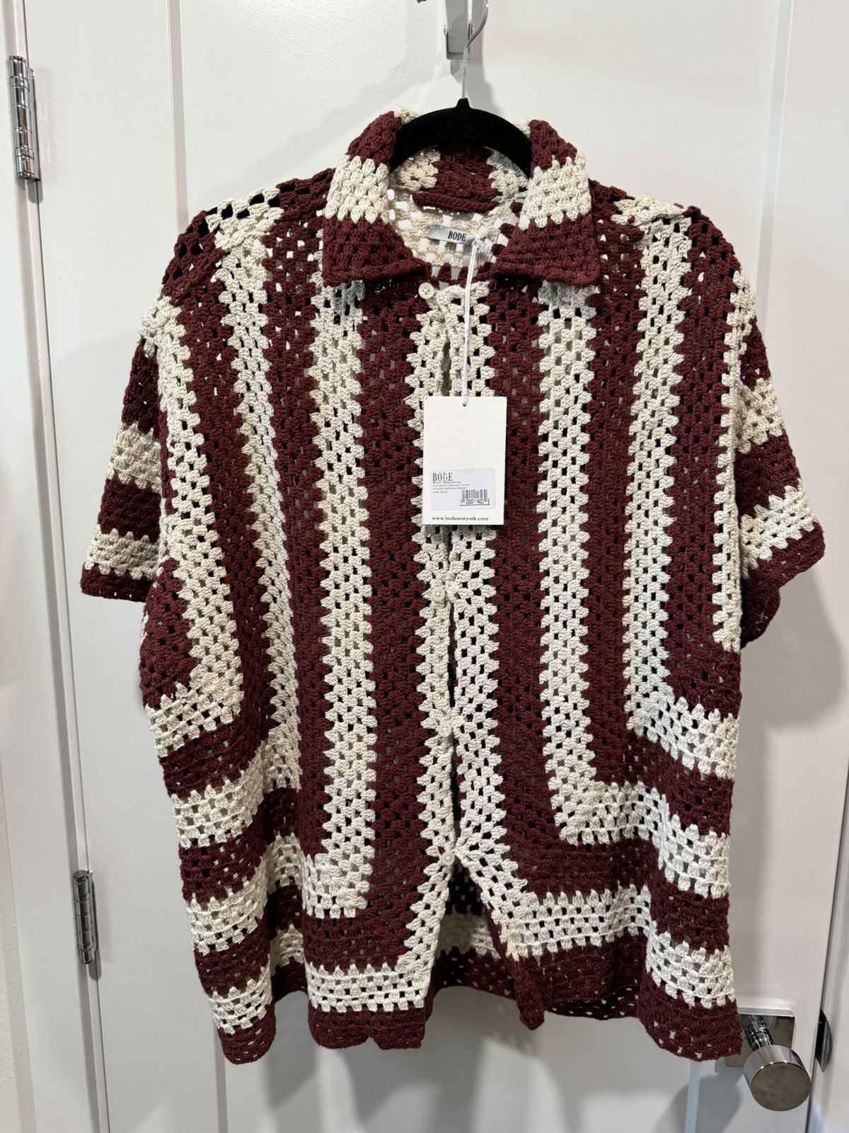 Bode Bode Crochet Shirt Size US M / EU 48-50 / 2 - 1 Thumbnail