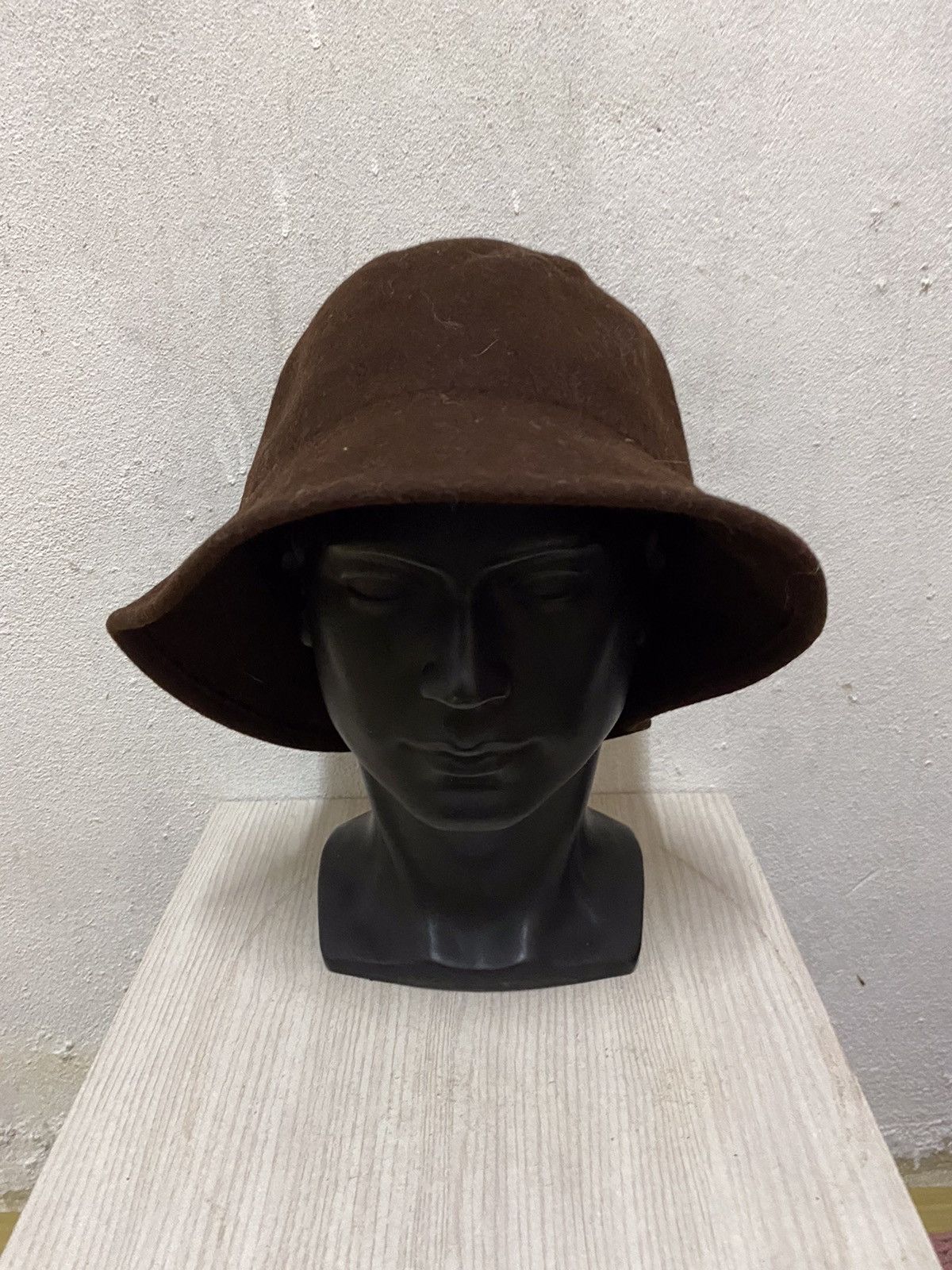 Japanese Brand Japanese Brand Plain Bucket Hat Size ONE SIZE - 2 Thumbnail