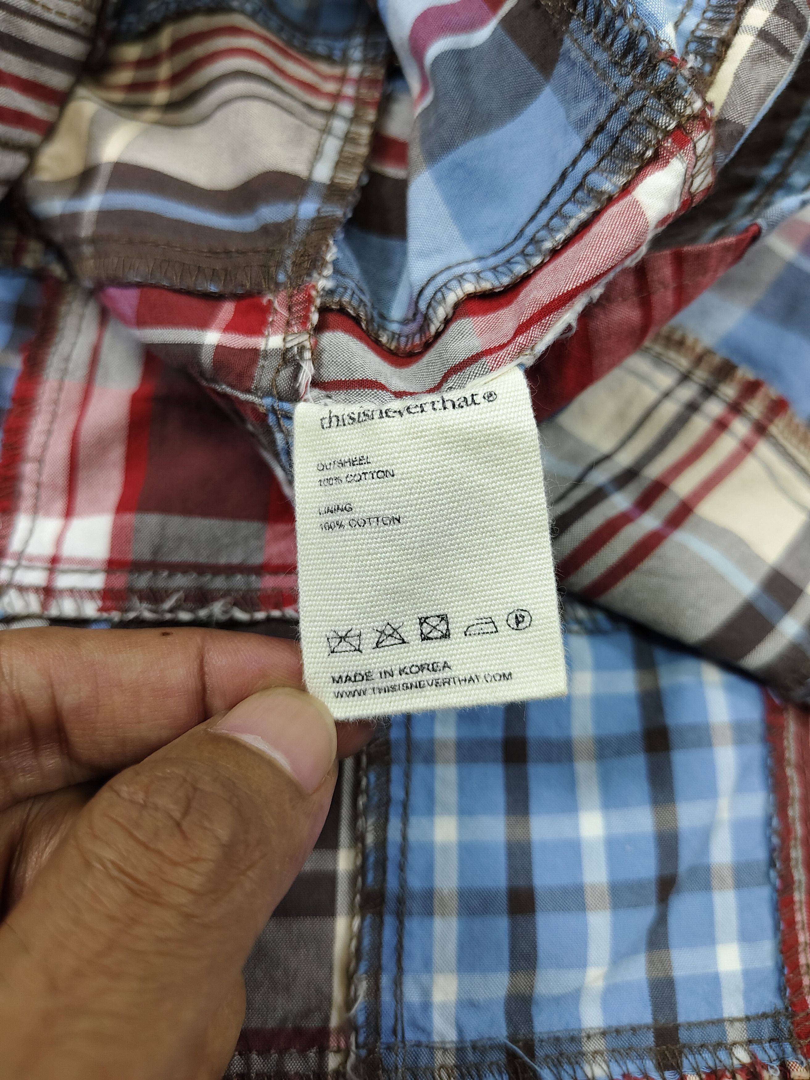 thisisneverthat Thisisneverthat🔥SS13 A Nook in The Garden Pacthwork Madras Size US M / EU 48-50 / 2 - 6 Thumbnail