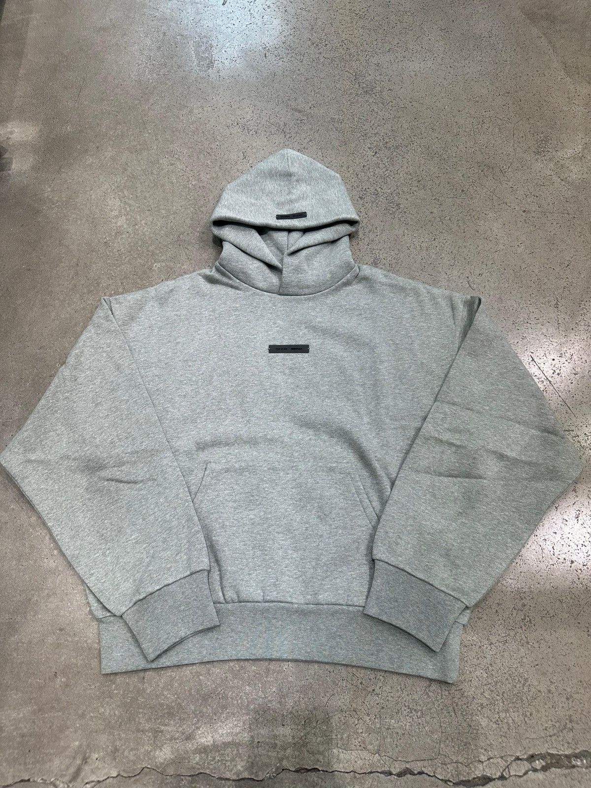 Essentials ESSENTIALS - Classic Fleece Hoodie Concrete Heather Size US L / EU 52-54 / 3 - 1 Thumbnail