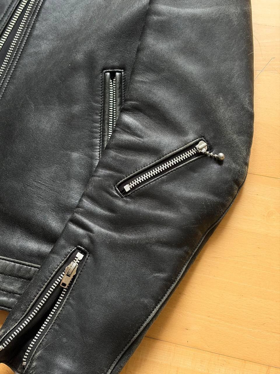 Undercover Undercover x Bounty Hunter Lambskin Biker Leather Jacket Size US M / EU 48-50 / 2 - 4 Thumbnail