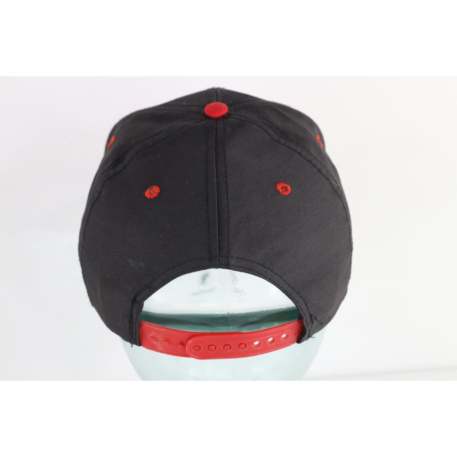 Vintage Vintage 90s Chicago Bulls Basketball Plain Logo Snapback Hat Size ONE SIZE - 4 Thumbnail