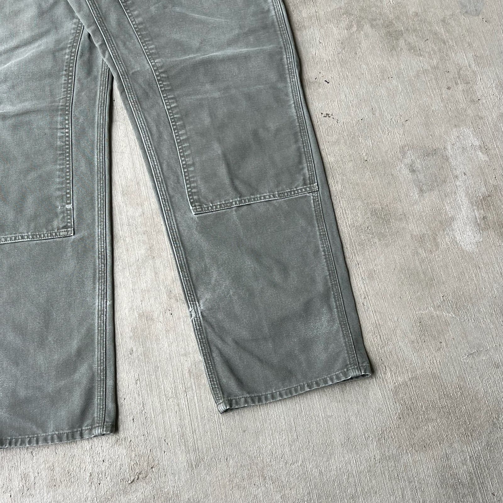 Carhartt × Vintage Carhartt green double knee work wear carpenter pants Size US 39 - 8 Thumbnail