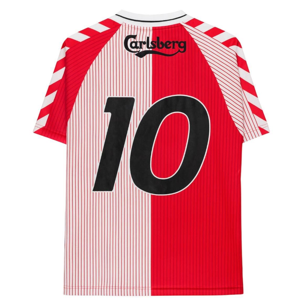 Hummel 1986/87 DENMARK TEAM #10 REMAKE HOME SOCCER JERSEY SHIRT SZL Size US L / EU 52-54 / 3 - 1 Thumbnail