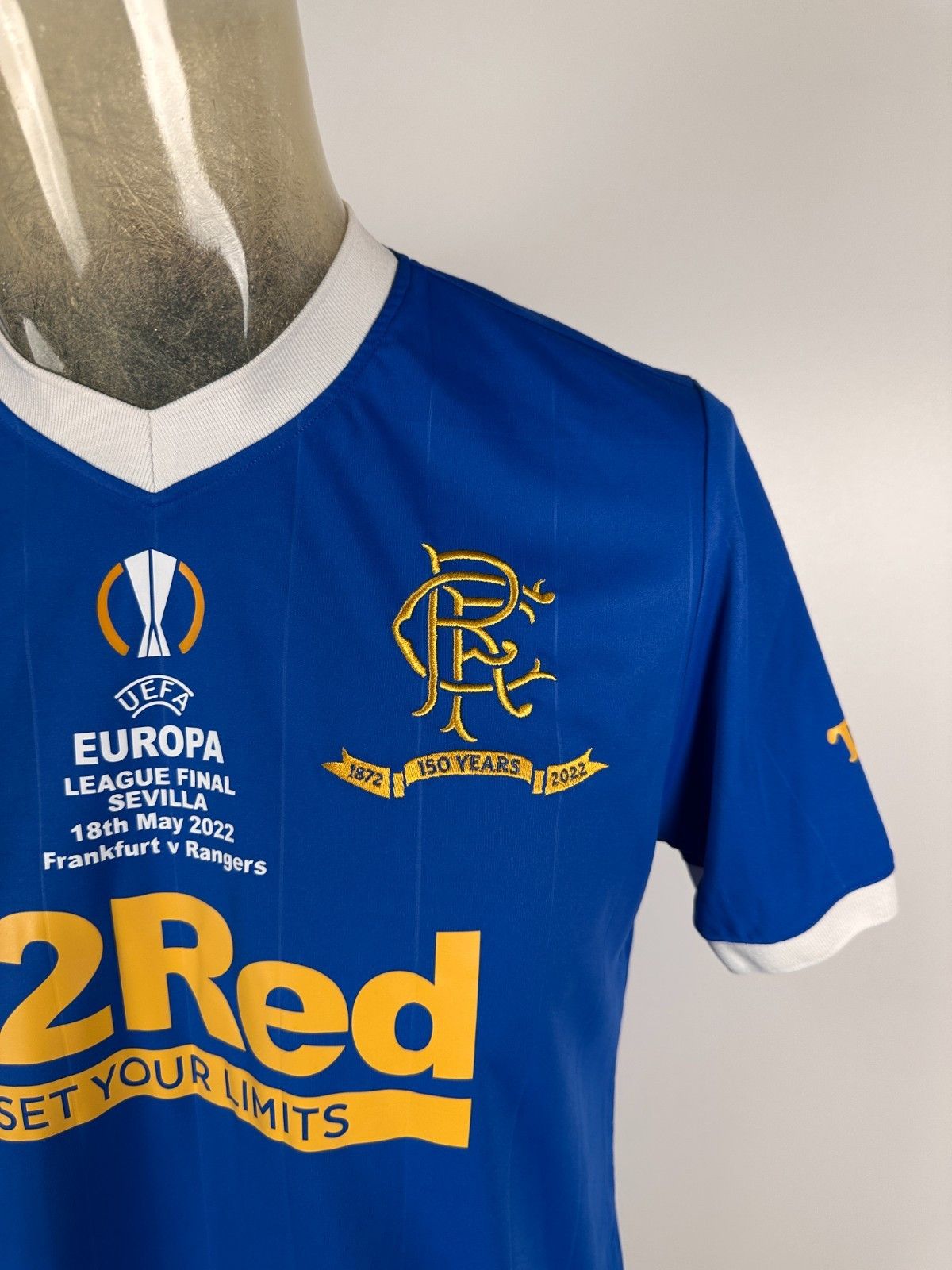 Castore Rangers 2021 Football Shirt Soccer Jersey Castore Size M Size US M / EU 48-50 / 2 - 2 Thumbnail
