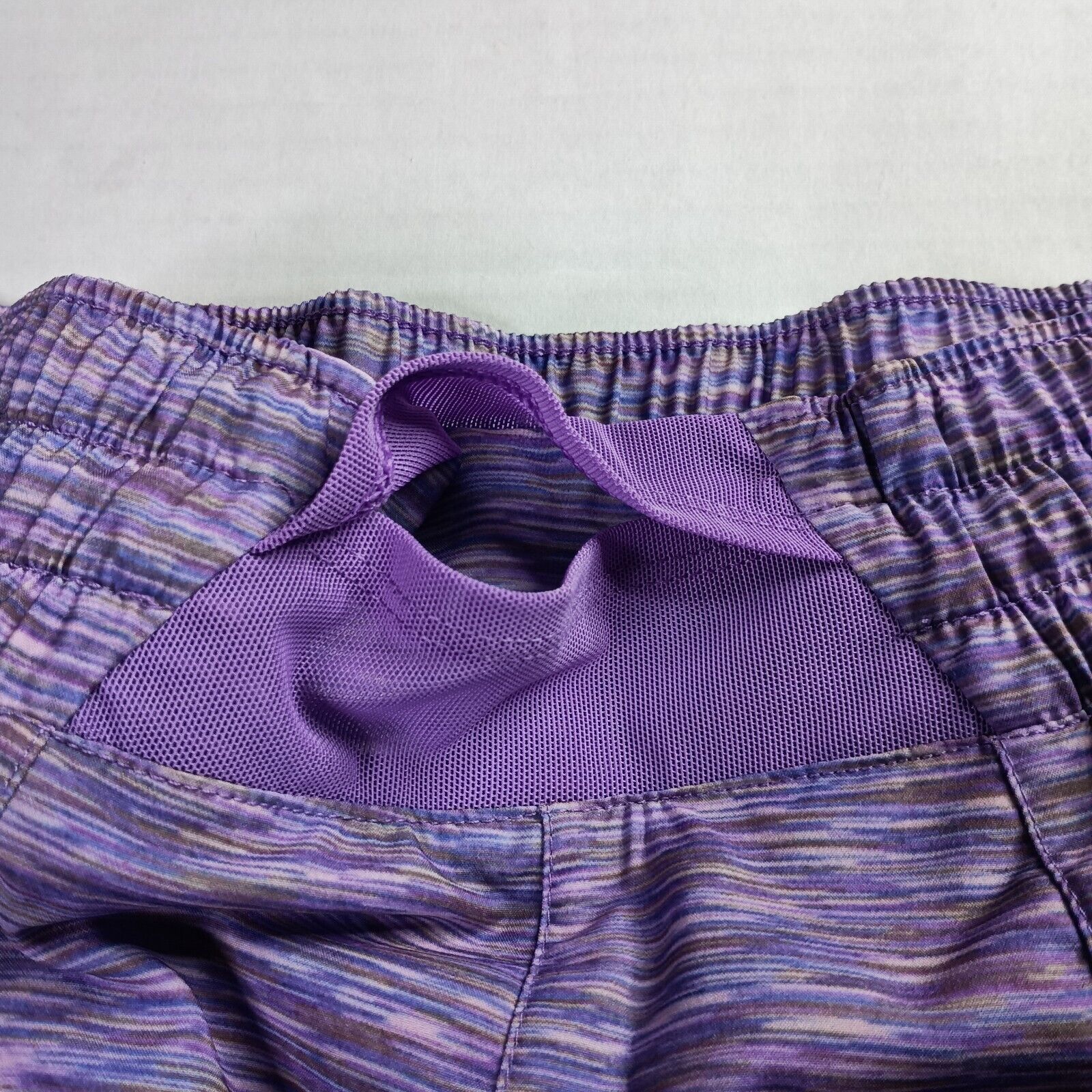 Nike Nike Womens One Dri-FIT 3" Brief-Lined Shorts Size XL Purple Size 36" / US 14 / IT 50 - 7 Thumbnail