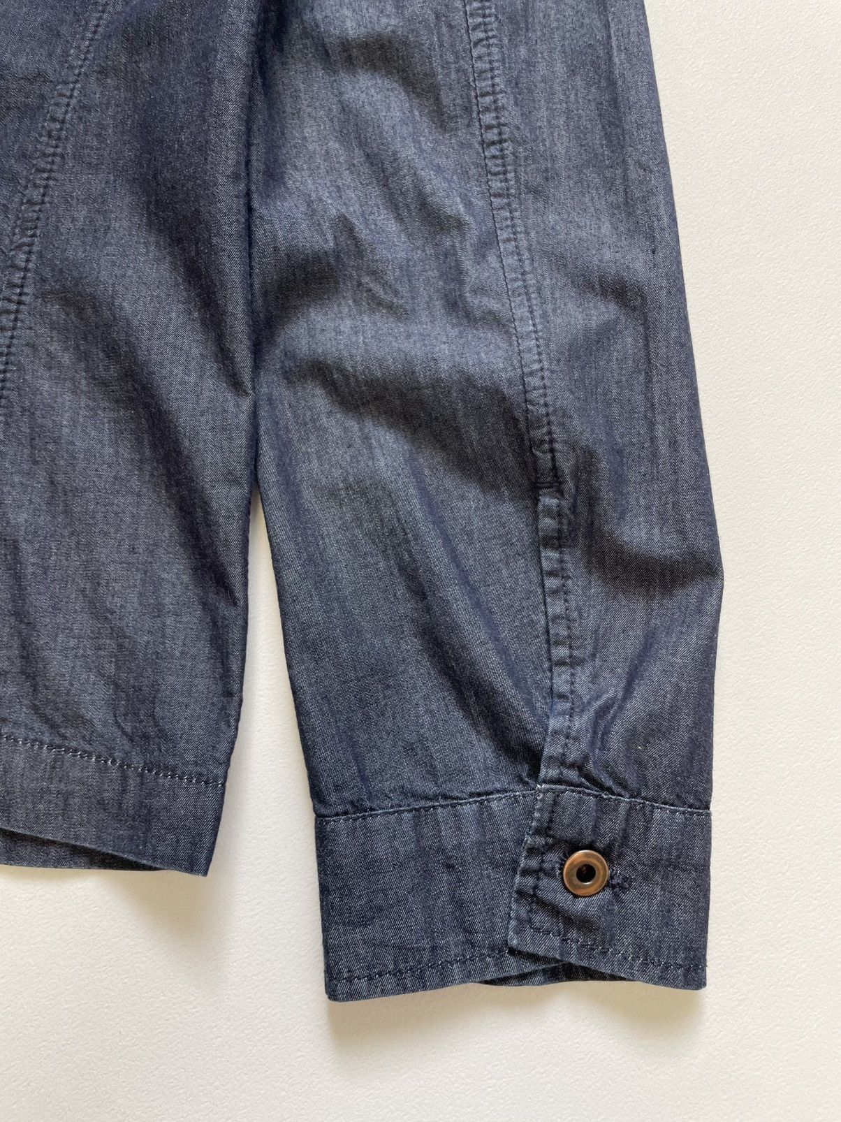 Miu Miu Mid 2000s Blue Denim ‘Western’ Over Shirt Size US M / EU 48-50 / 2 - 17 Thumbnail