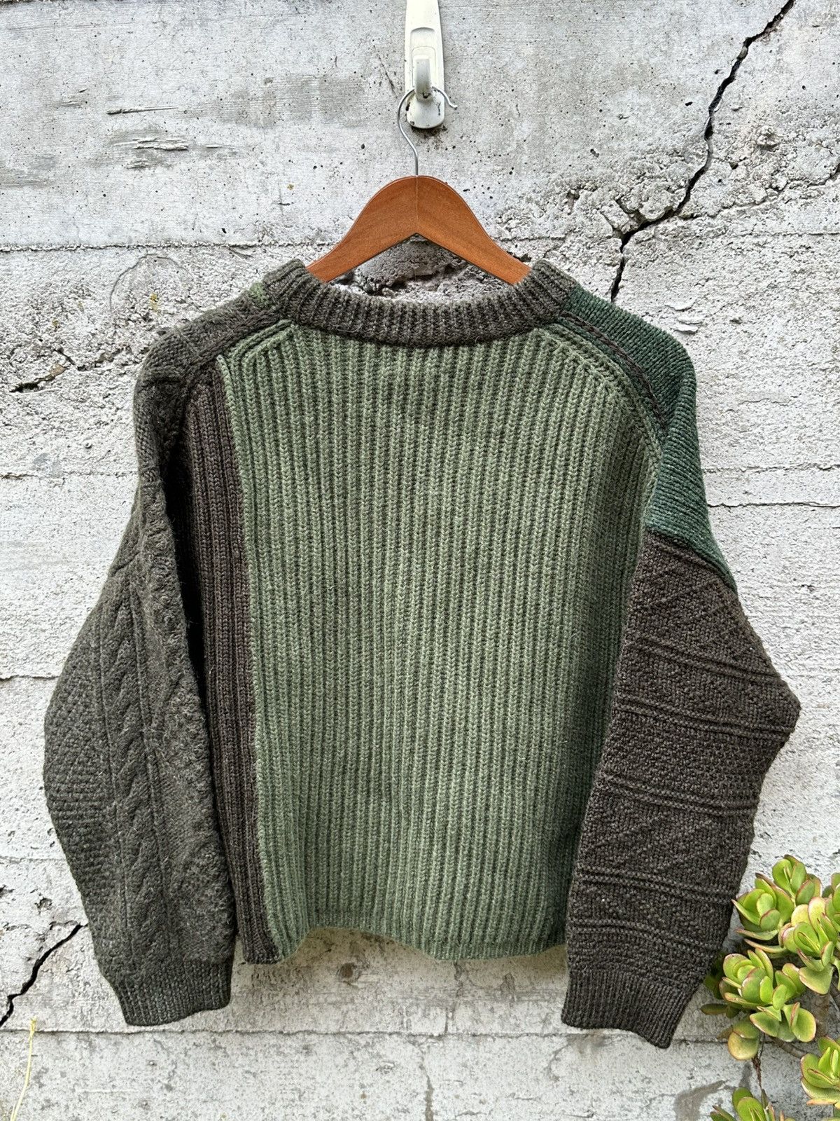 Acne Studios RARE GRAIL Acne Studios mohair deconstructed knit sweater Size US L / EU 52-54 / 3 - 3 Thumbnail
